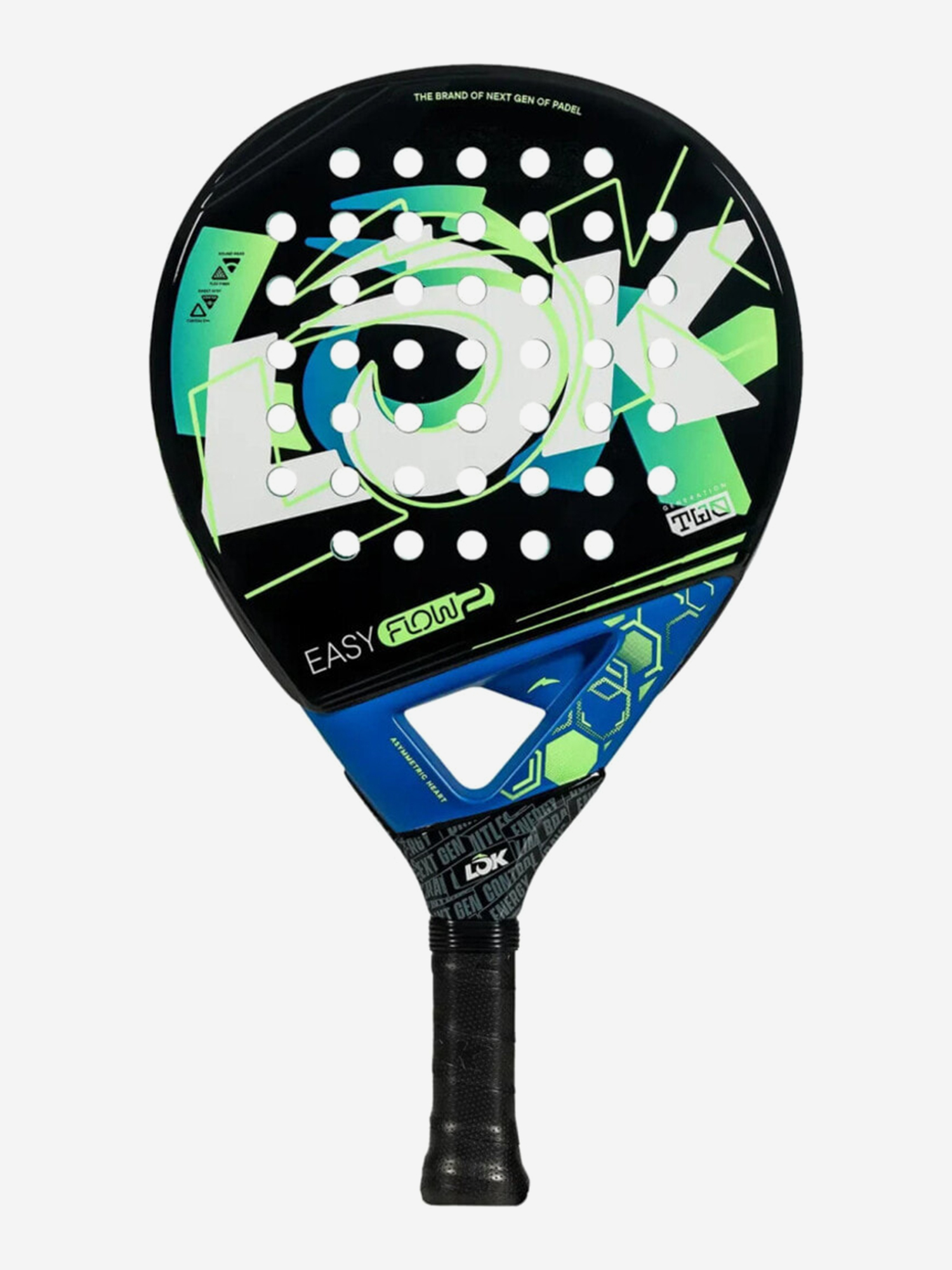 Изображение товара Ракетка для падела Lok Easy Flow Gen 2 универсальная легкая 375 г