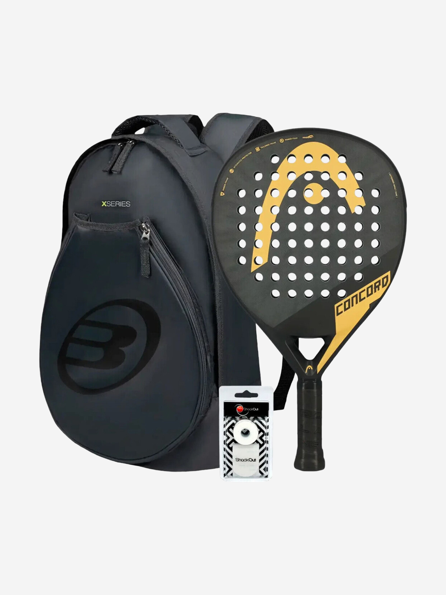 Изображение товара Ракетка Head PACK CONCORD BAG BULLPADEL, Черный