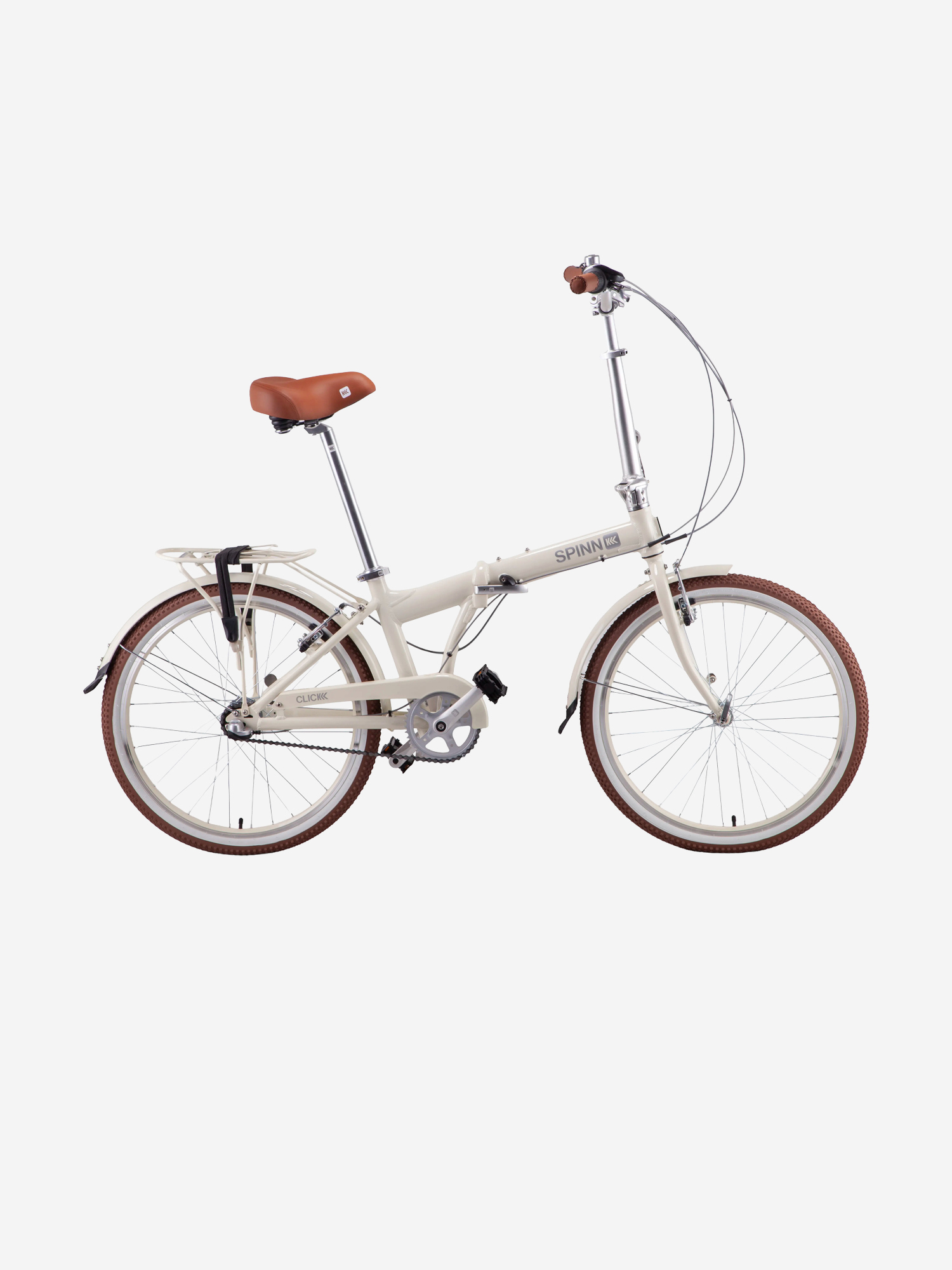 Изображение товара Складной женский велосипед Spinn Click Comfort 3 скорости 24" Cream