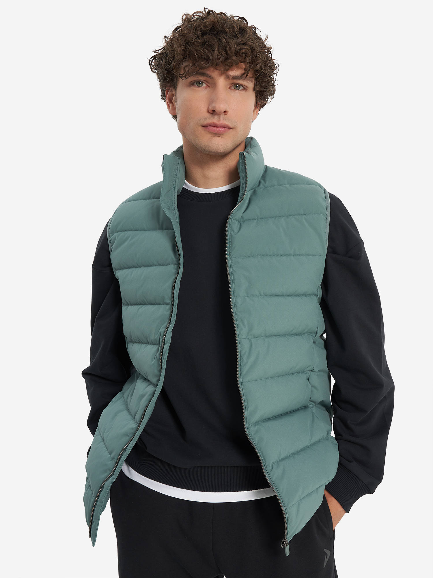 Изображение товара Demix Workday Жилет утепленный мужской прямой со синтетическим утеплителем