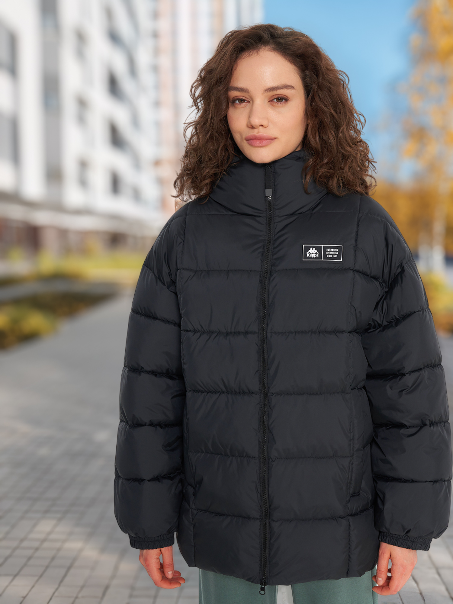 

Пуховик женский Kappa Paffuta, Черный