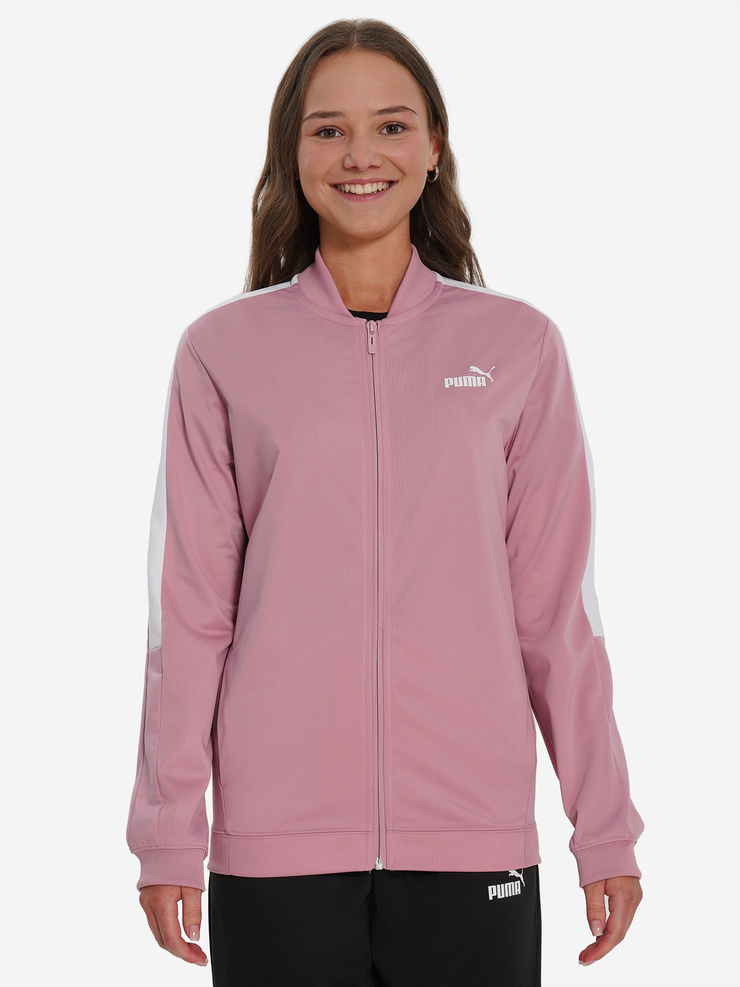 фото Костюм для девочек puma poly, розовый