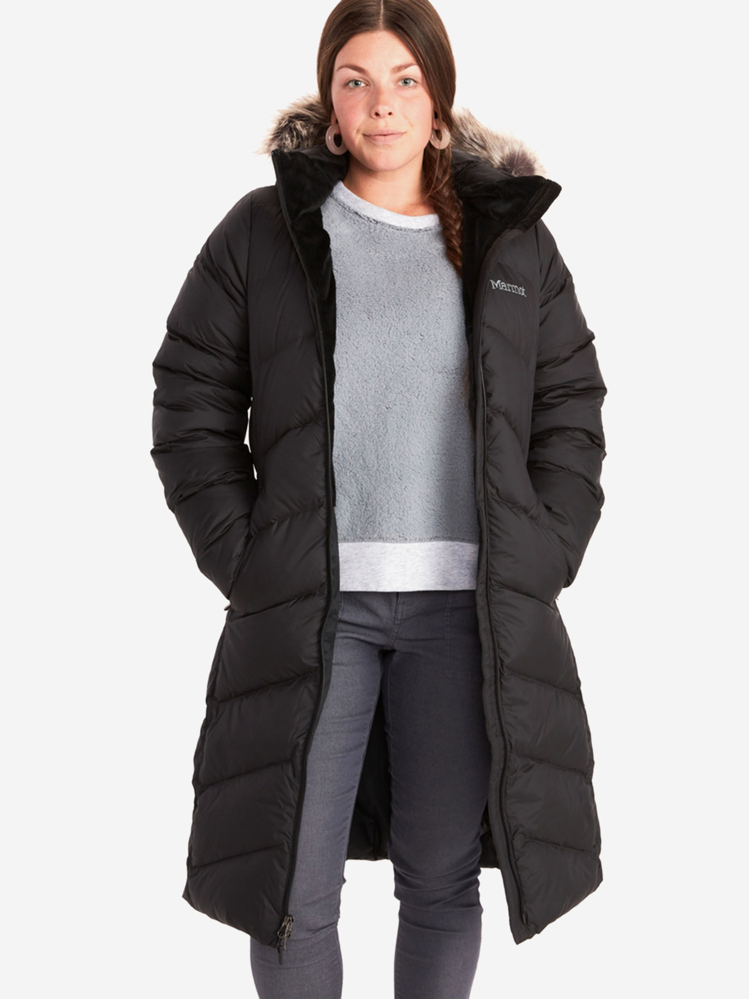 Пальто женское Marmot Montreaux Coat, Черный пальто женское marmot montreal coat