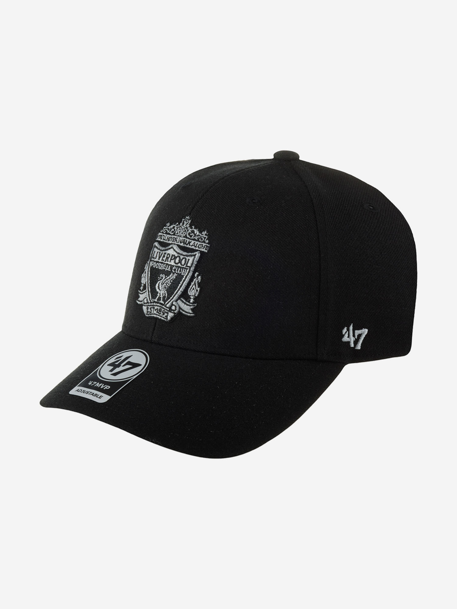 

Бейсболка 47 BRAND EPL-MVP04WBV-BKC Liverpool FC EPL (черный), Черный