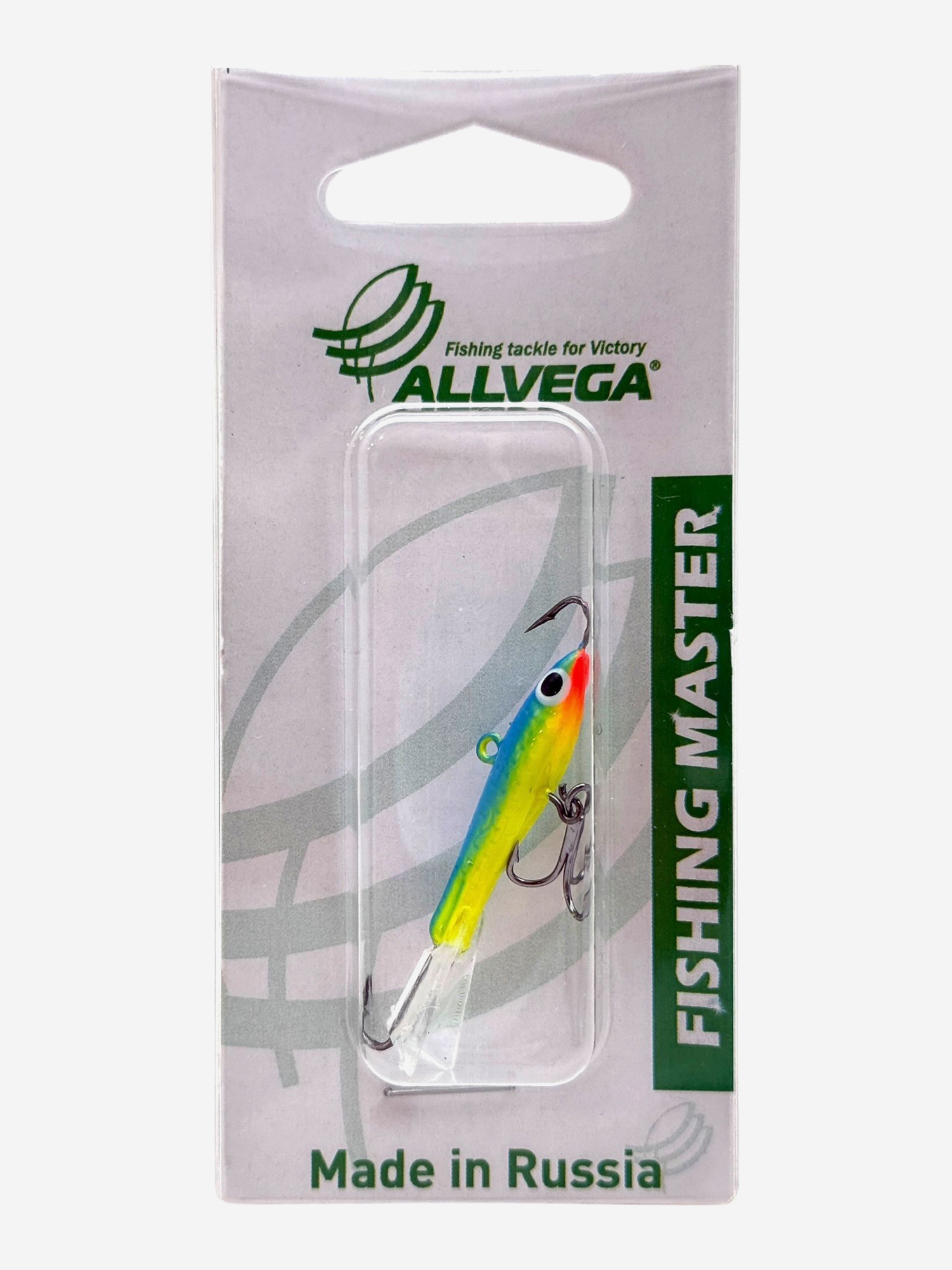

Приманка балансир ALLVEGA 6 гр / 30 мм, цвет С30, Голубой