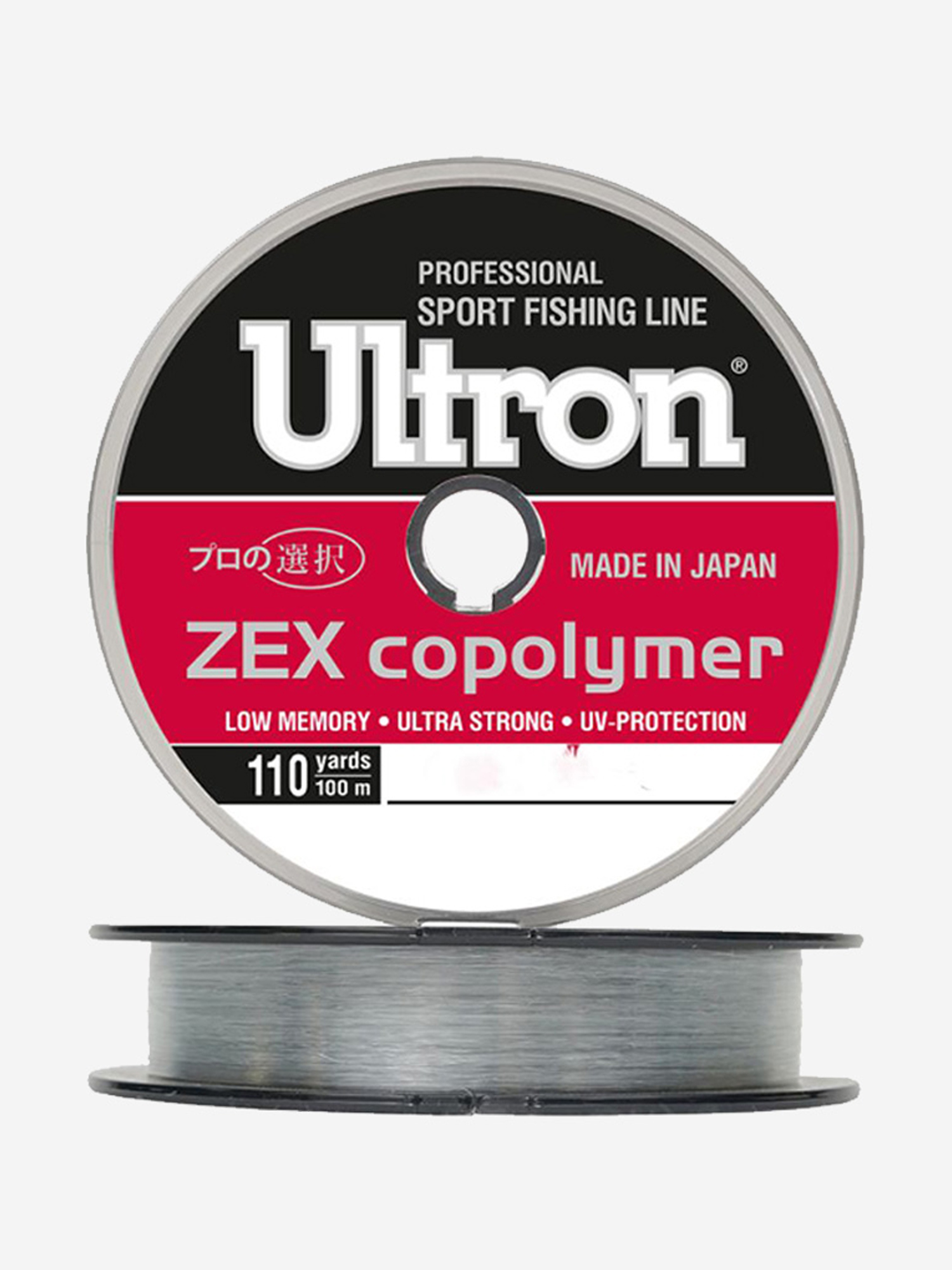 

Монофильная леска для рыбалки ULTRON Zex Copolymer 0,40 мм, 100 м, 18 кг, прозрачная, 1 штука, Серебряный