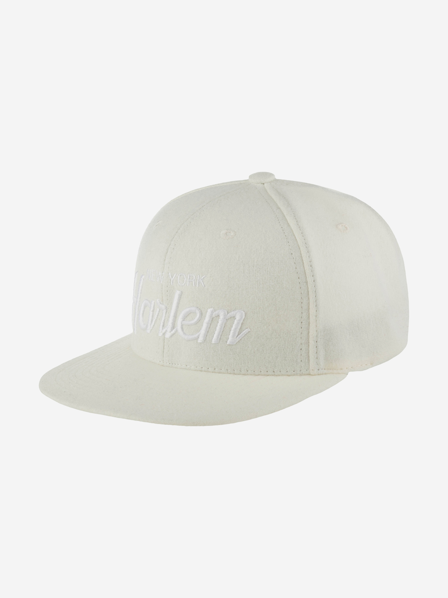 Изображение товара Бейсболка с прямым козырьком HOOD 100-MWL025-NY019-WH Harlem Tonal 3D