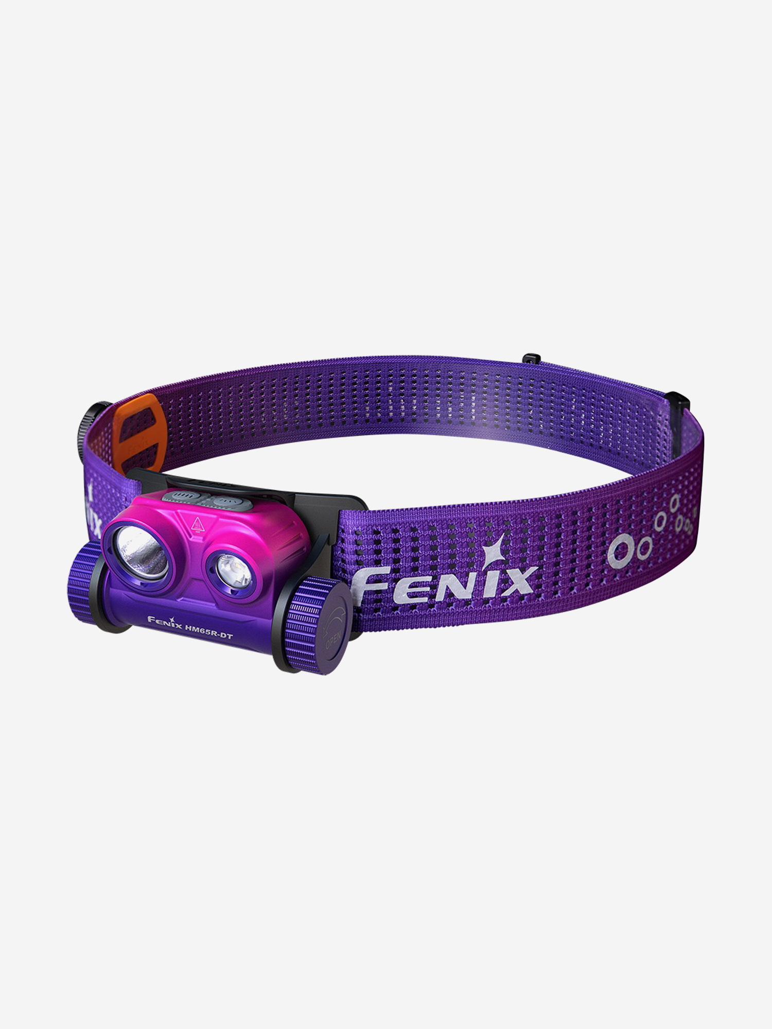 Фонарь налобный Fenix HM65R-DT Dual LED, 1500 лм, Синий