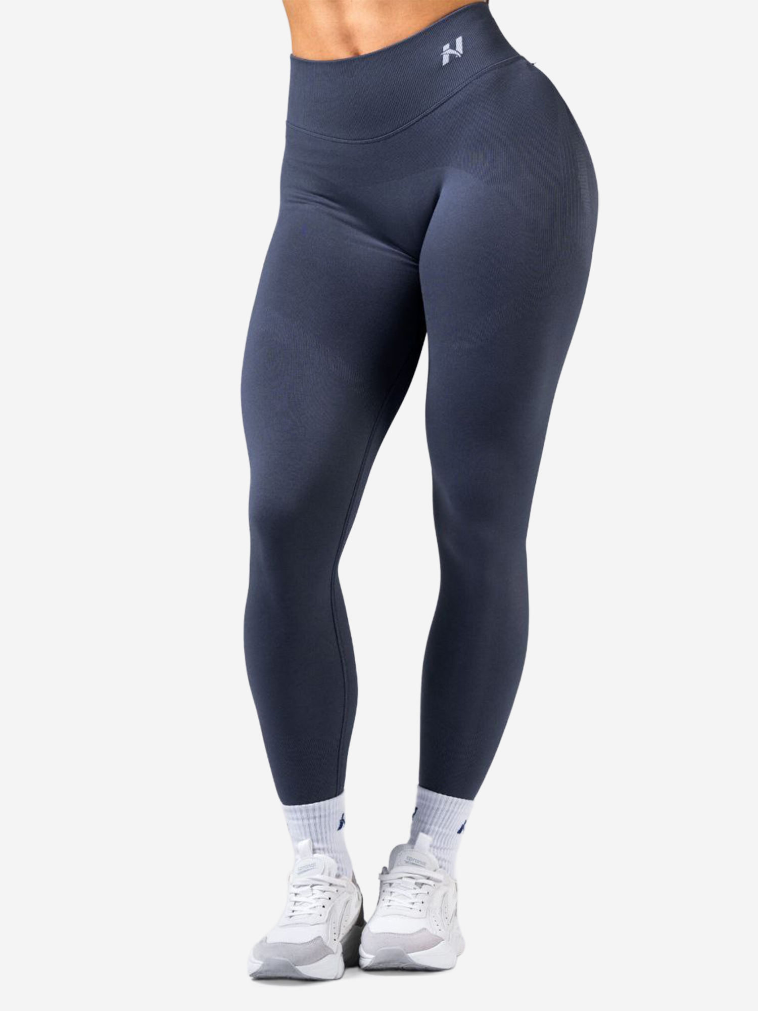 Изображение товара NEBBIA High-Waist Push-Up Leggings POWER 888 GREY леггинсы женские бесшовные