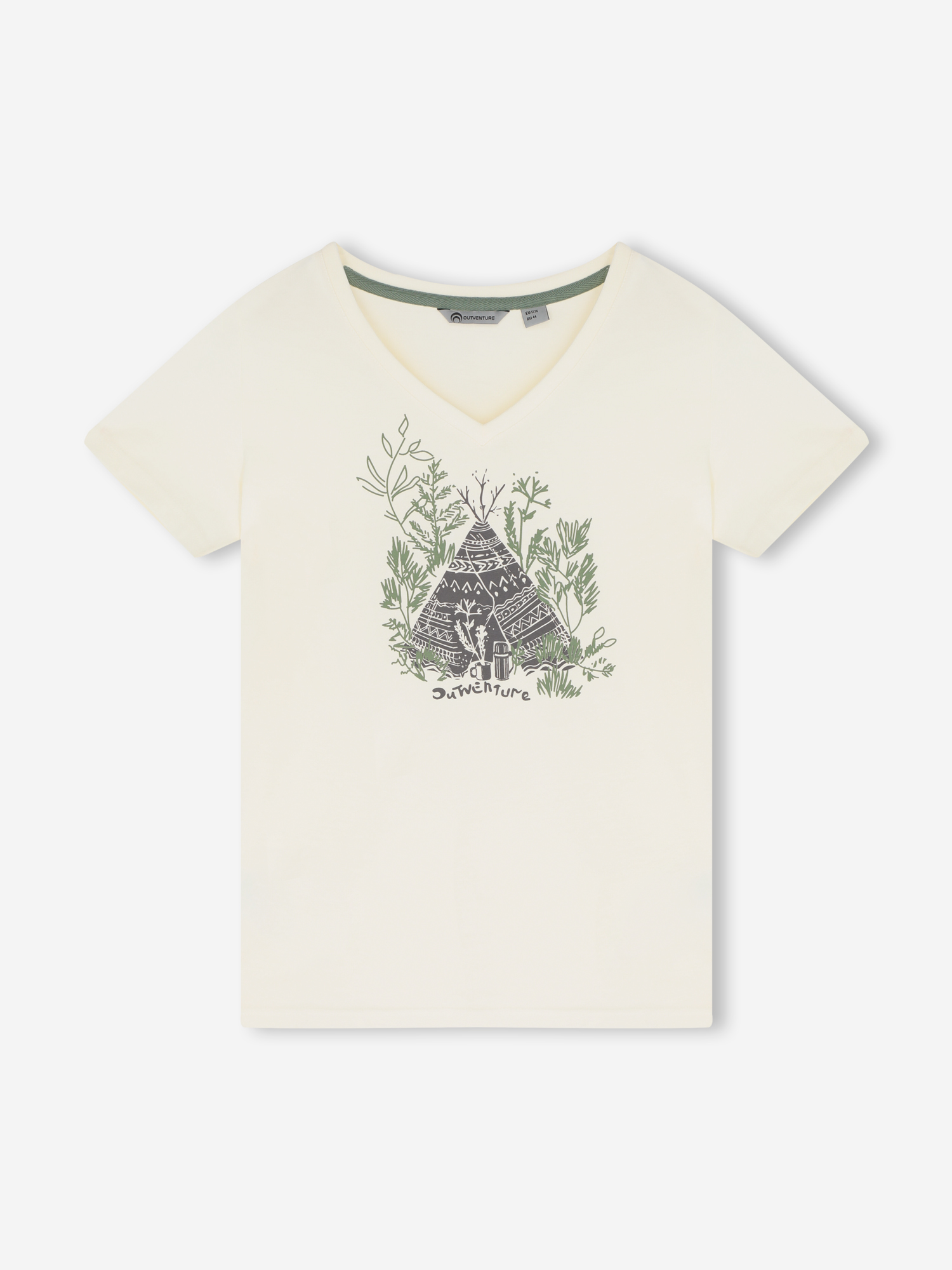 Футболка женская Outventure, бежевый, арт. 142072OUT-01