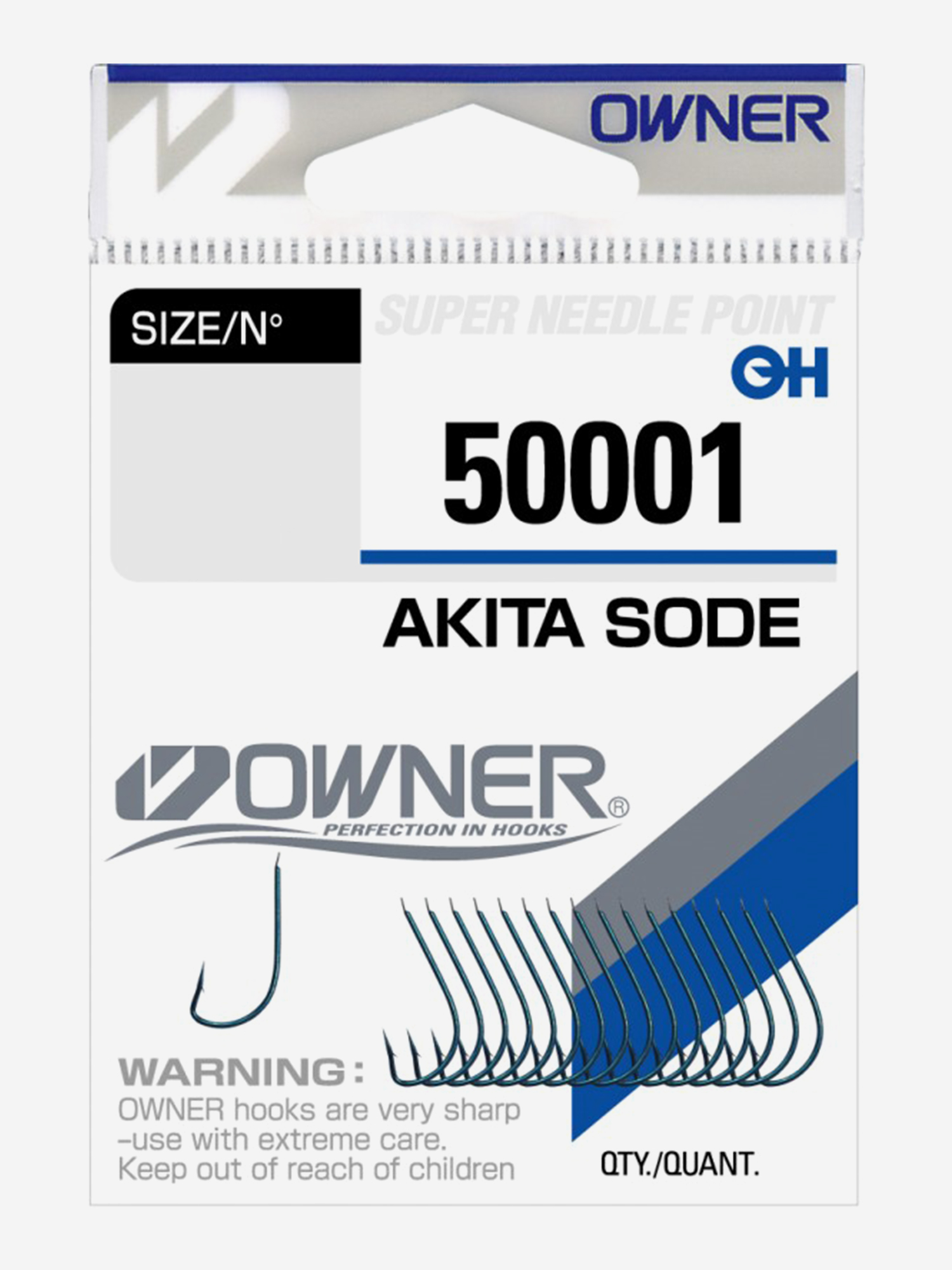 Изображение товара Крючки OWNER Akita Sode blue №16 17 шт для фидерной рыбалки Изображение товара Крючки OWNER Akita Sode blue №16 17 шт для фидерной рыбалки