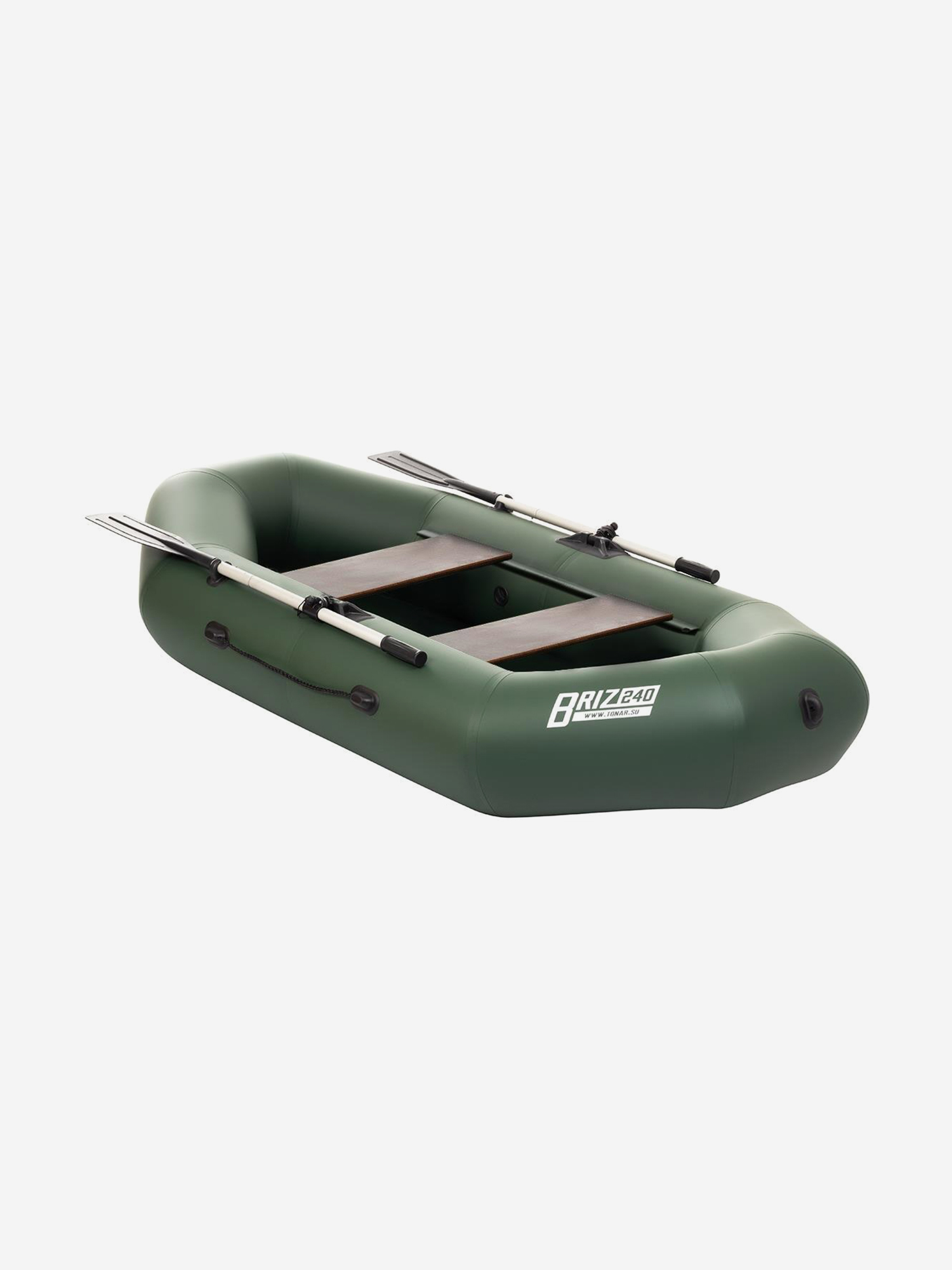 Изображение товара Лодка надувная для рыбалки Тонар Бриз 240 зеленый