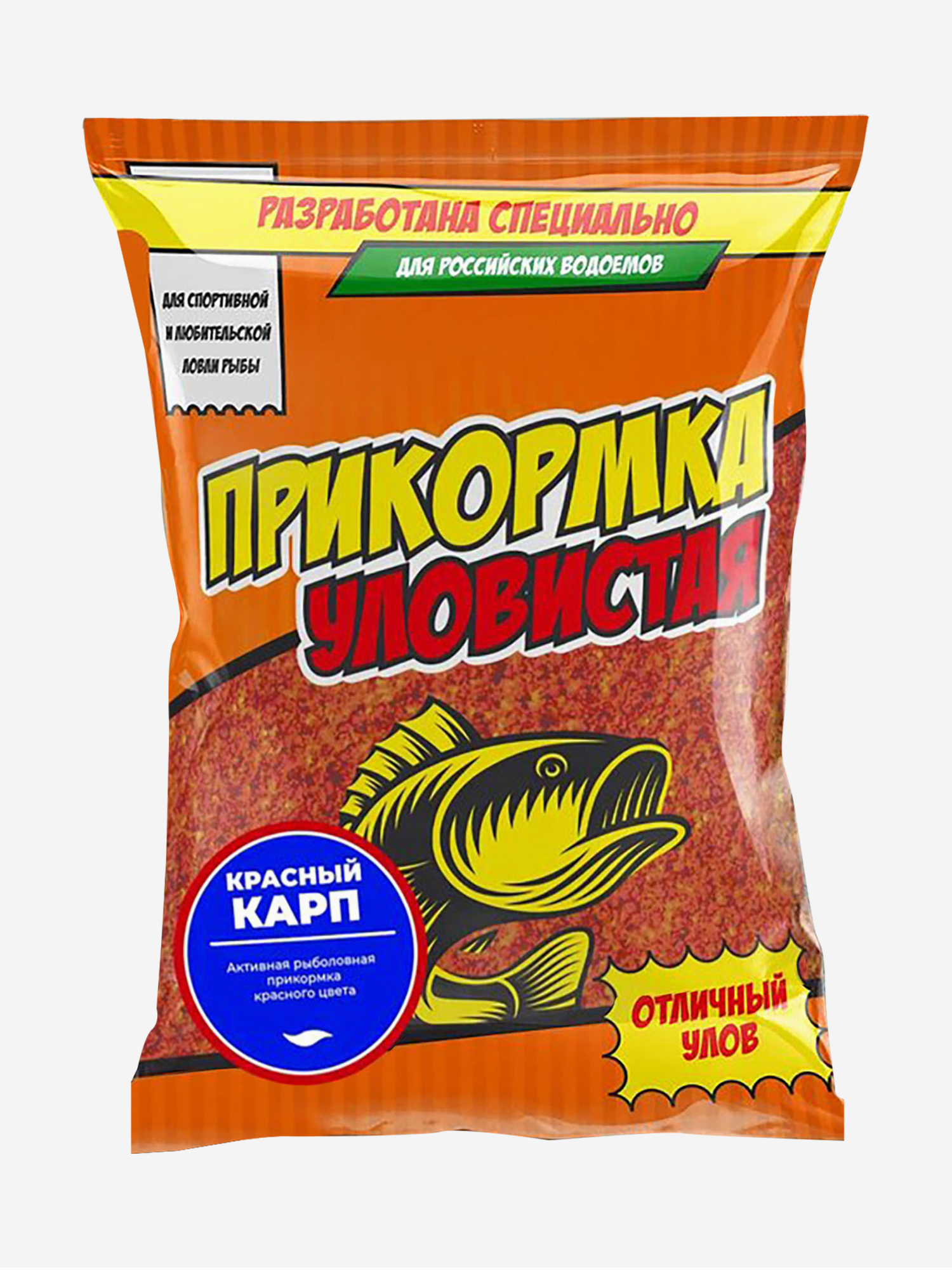 

Прикормка ALLVEGA "УЛОВИСТАЯ" 0.8кг КРАСНЫЙ КАРП (КЛУБНИКА) 5 пакетов по 0.8 кг, Красный