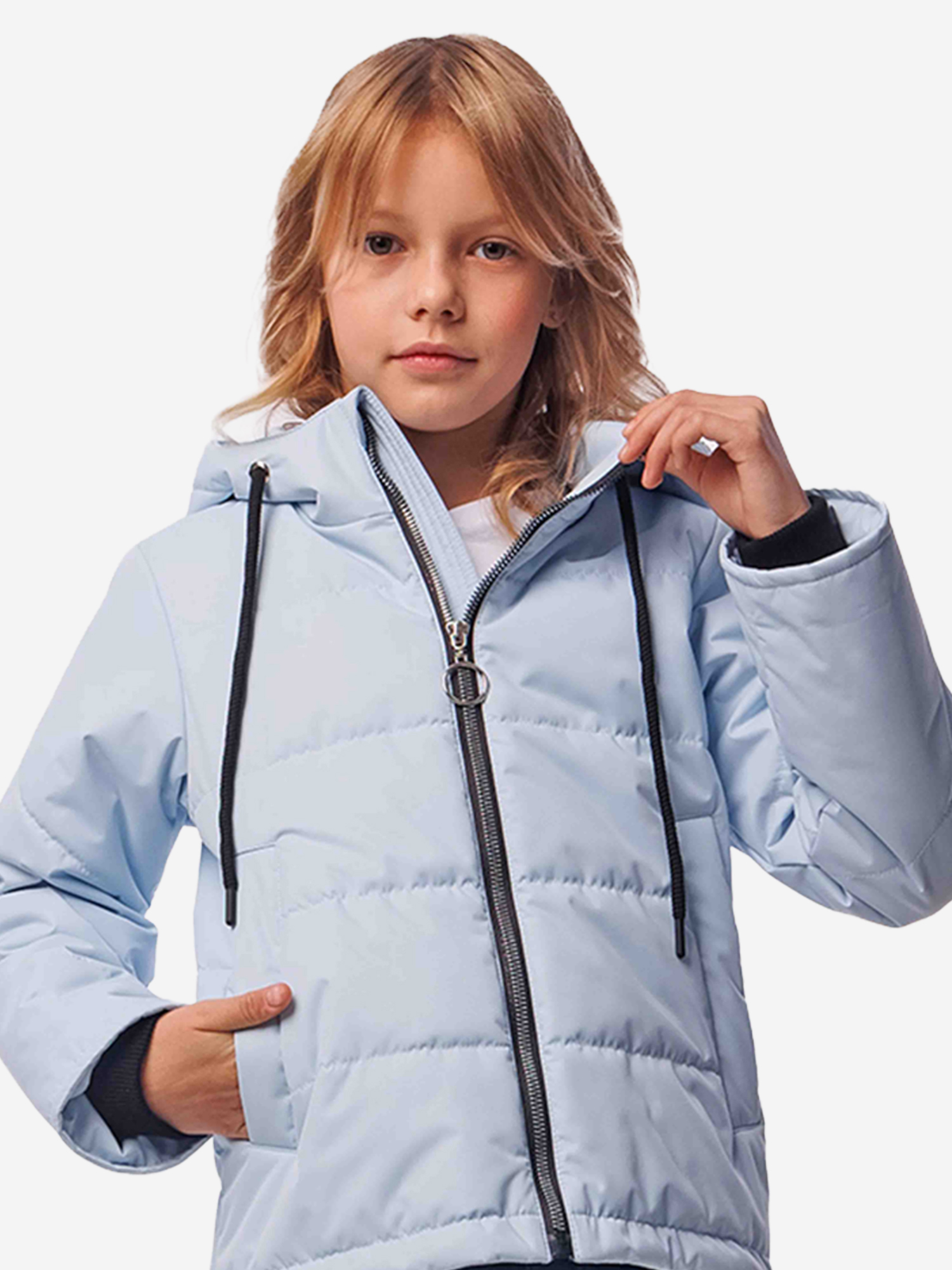 Изображение товара Куртка для девочки UKI KIDS, Голубой