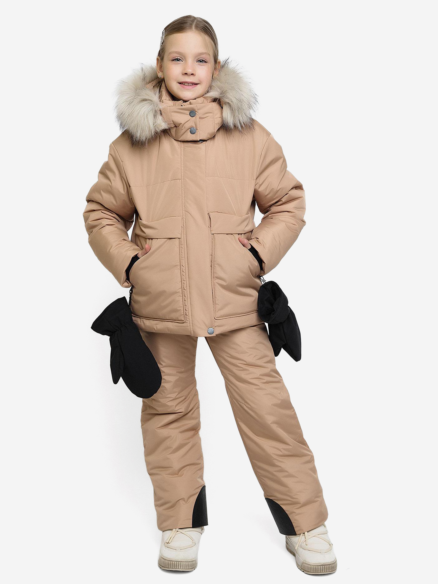 Изображение товара Комплект для девочки batik Элисон карамельный