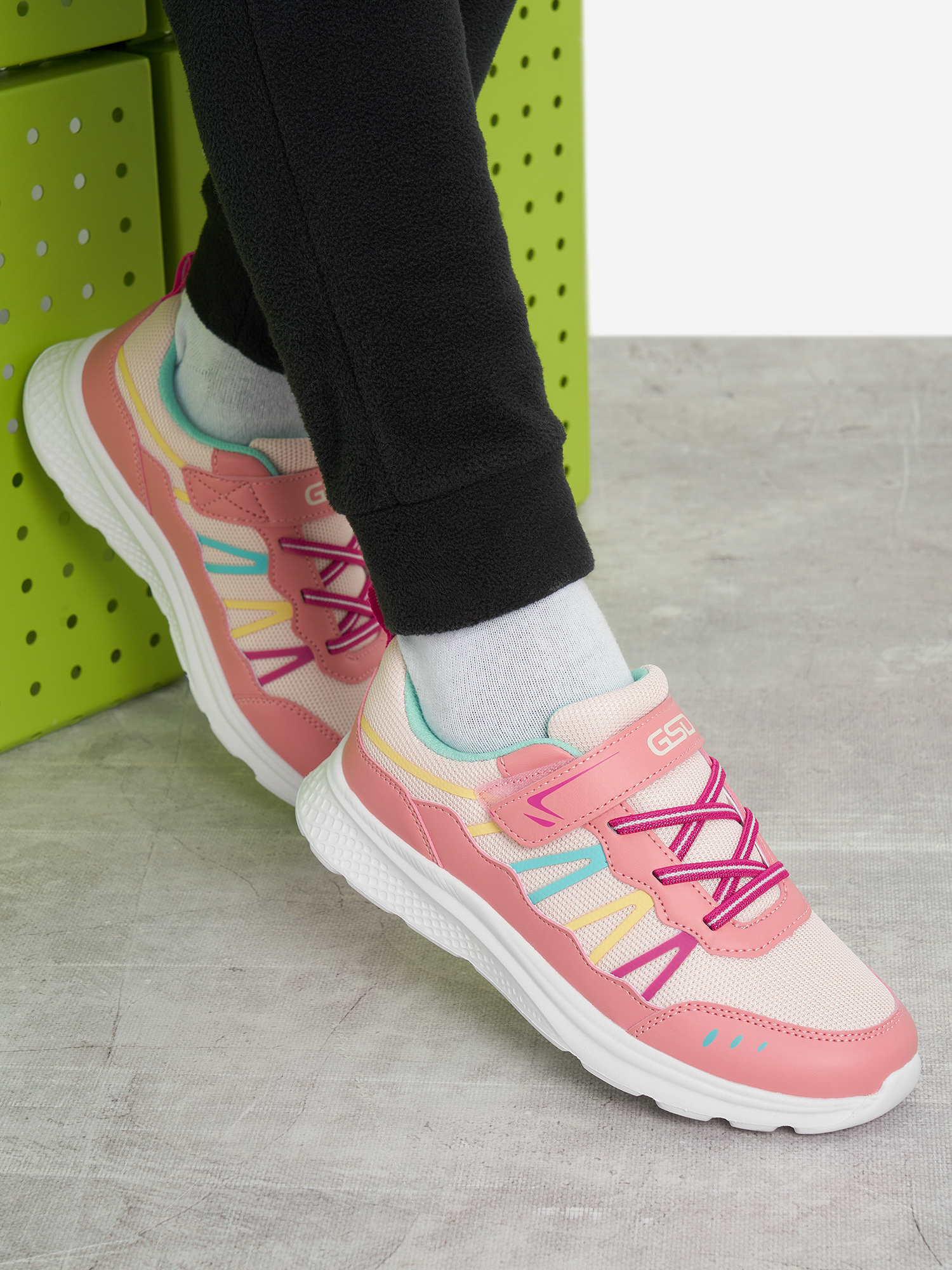 Изображение товара Кроссовки для девочек GSD Sp Entry легкие безопасные вентиляция