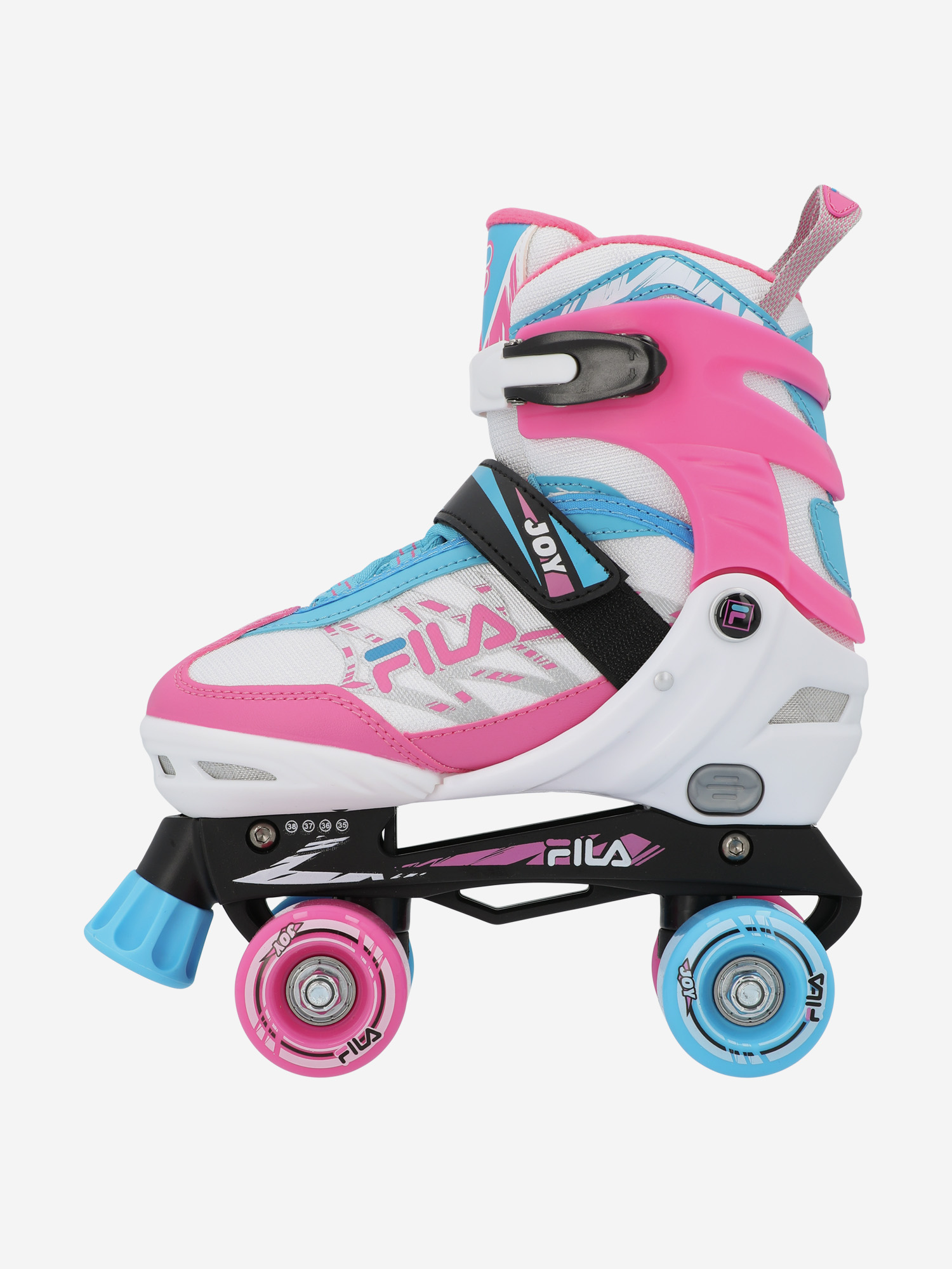 

Роликовые коньки детские FILA Quad Joy, Белый