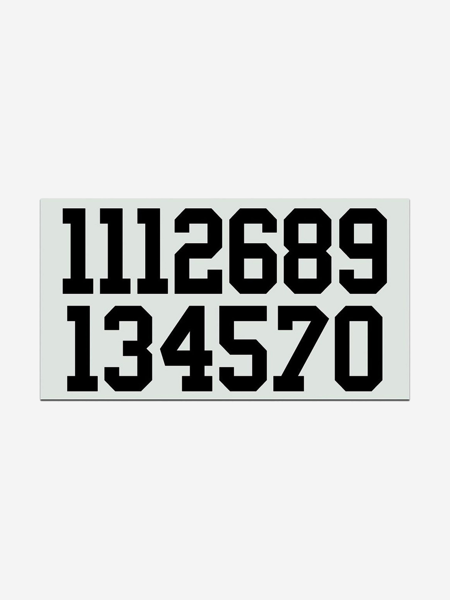 Изображение товара Наклейки на шлем Mad Guy Черный для хоккея и активных видов спорта