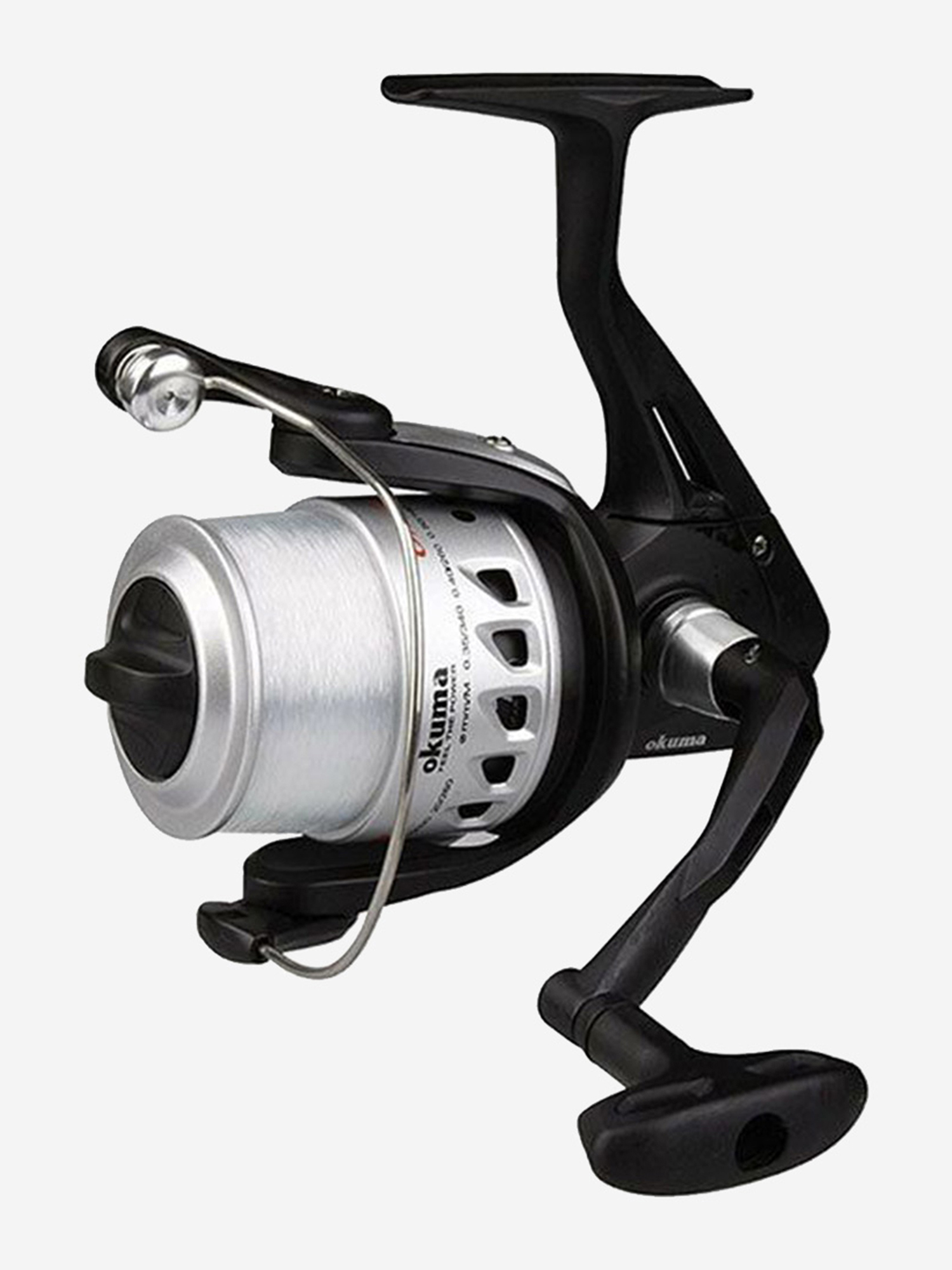 

Катушка для рыбалки Okuma Electron 180 Front Drag + дополнительная шпуля + леска, Черный