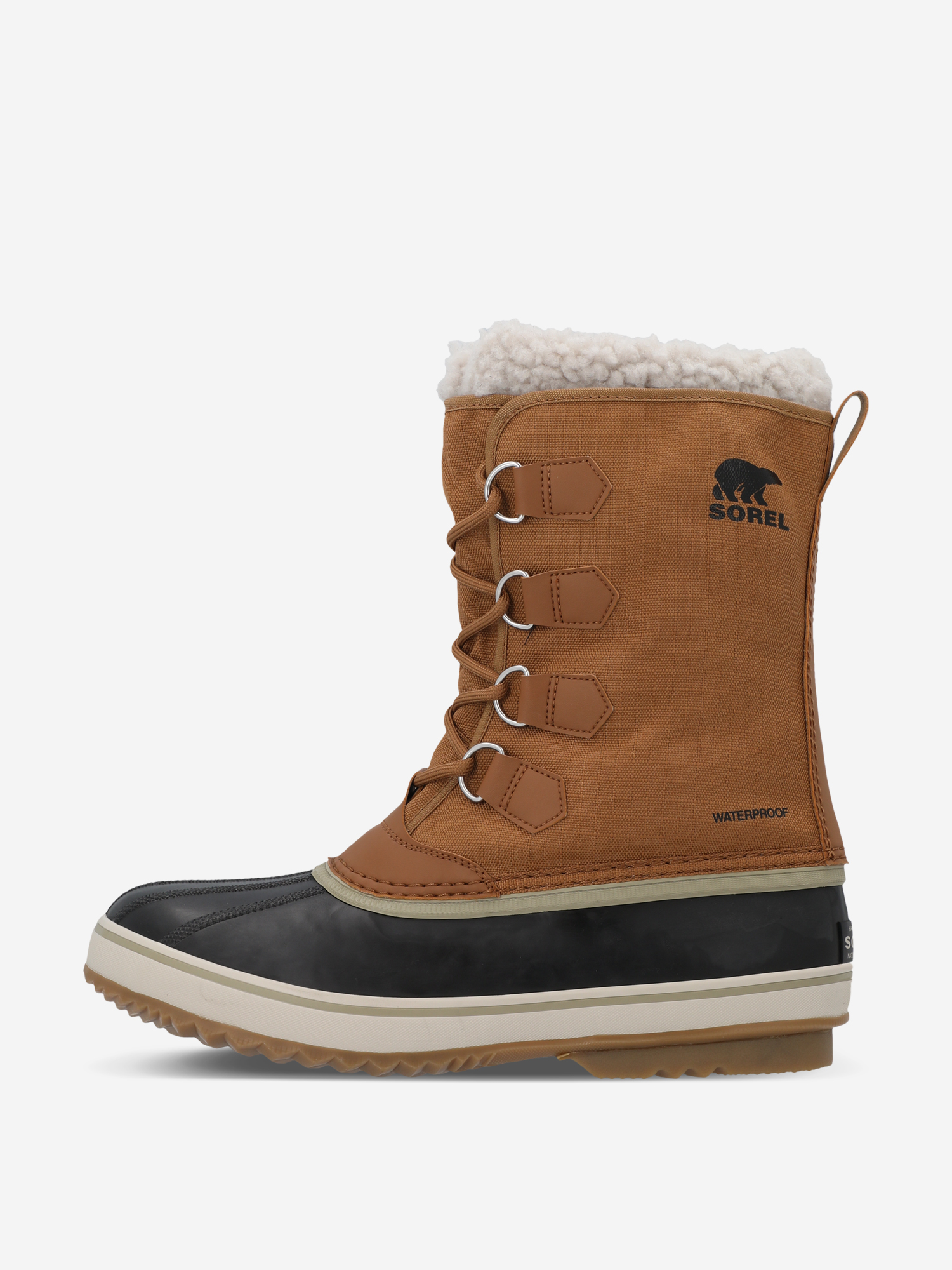 Изображение товара Ботинки утепленные мужские Sorel 1964 Pac Nylon Wp, Коричневый/черный