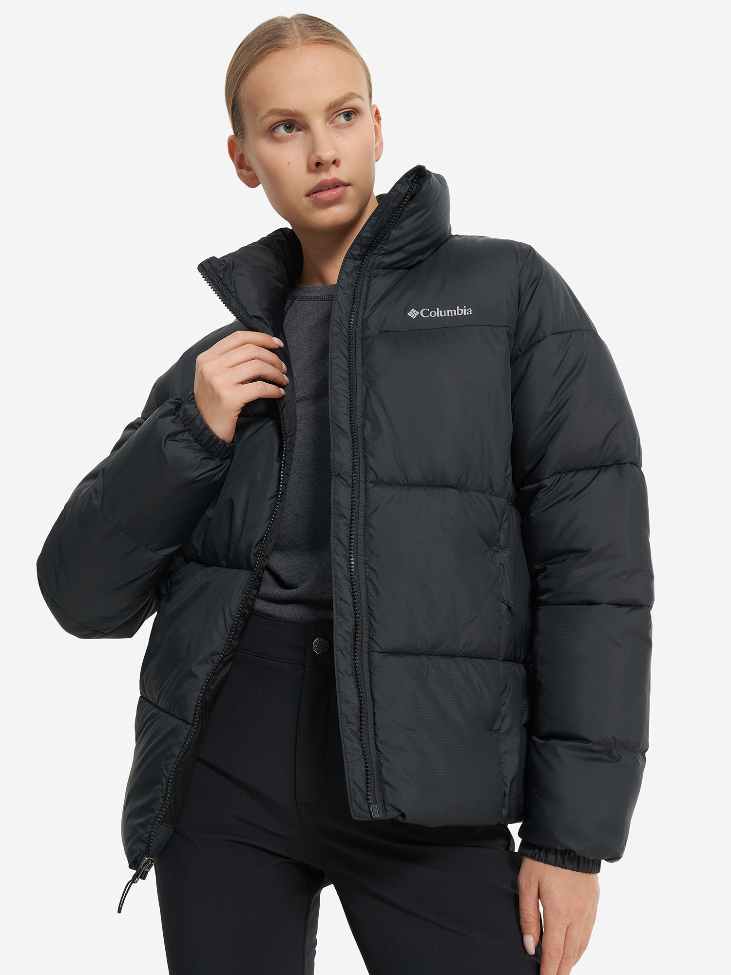 

Куртка утепленная женская Columbia Puffect II Full Zip Jacket, Черный