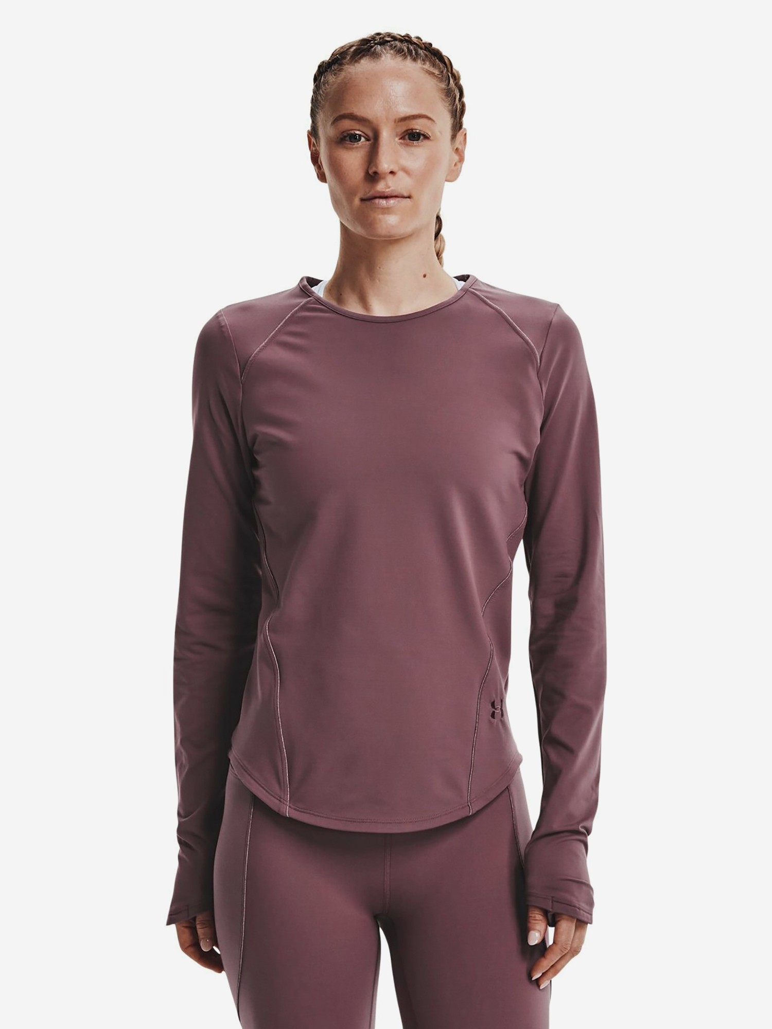 

Лонгслив женский Under Armour UA Infused Meridian Crew LS, Фиолетовый