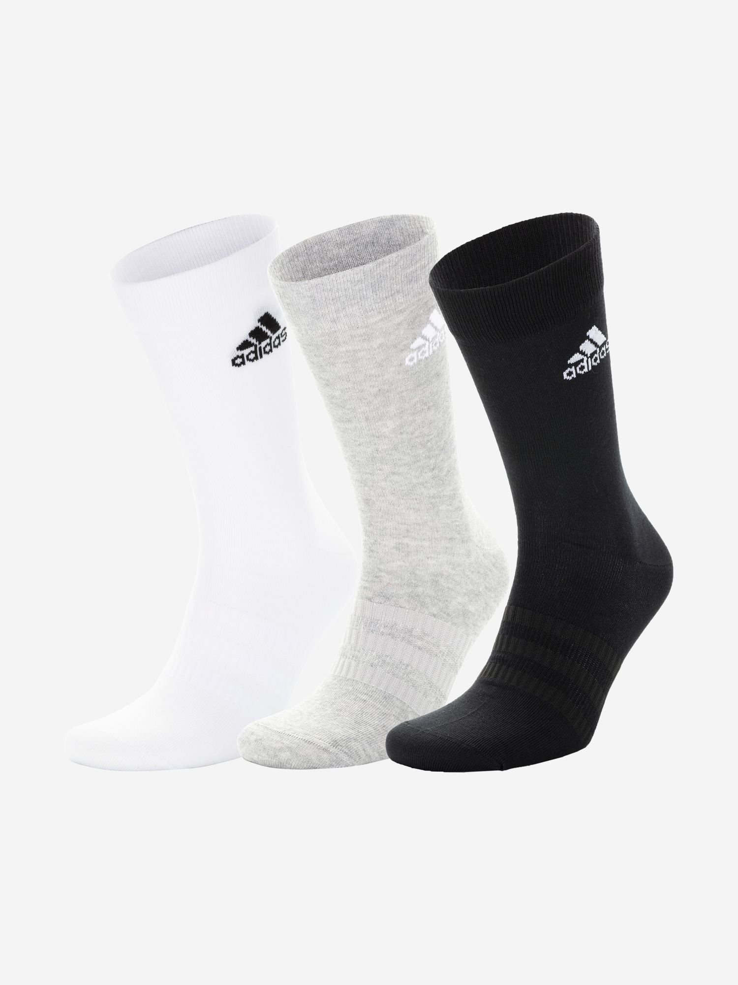 

Носки adidas Light Ank, 3 пары, Серый