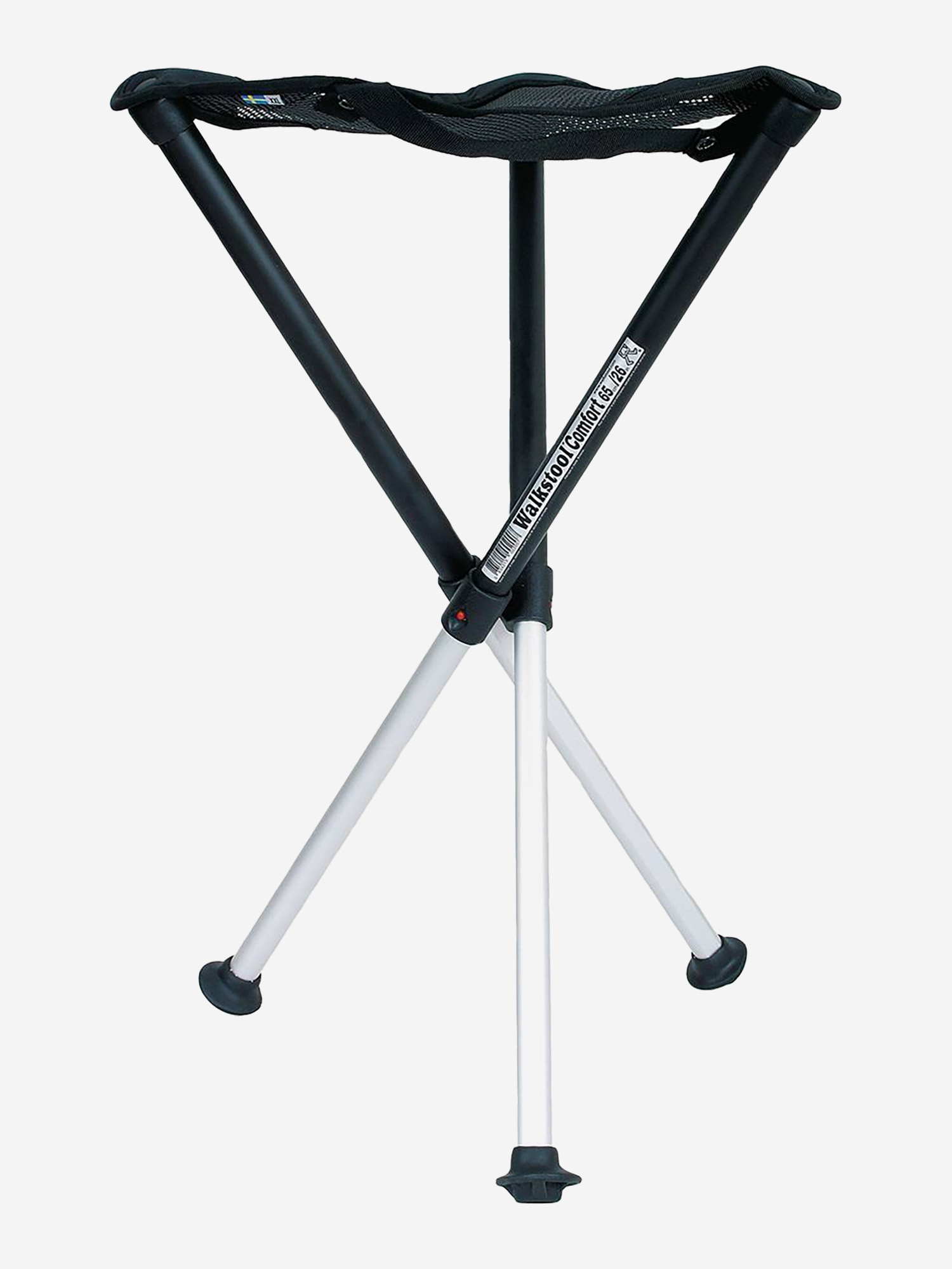Стульчик раскладной Walkstool Comfort 65XXL, Черный стульчик раскладной walkstool comfort 55xl