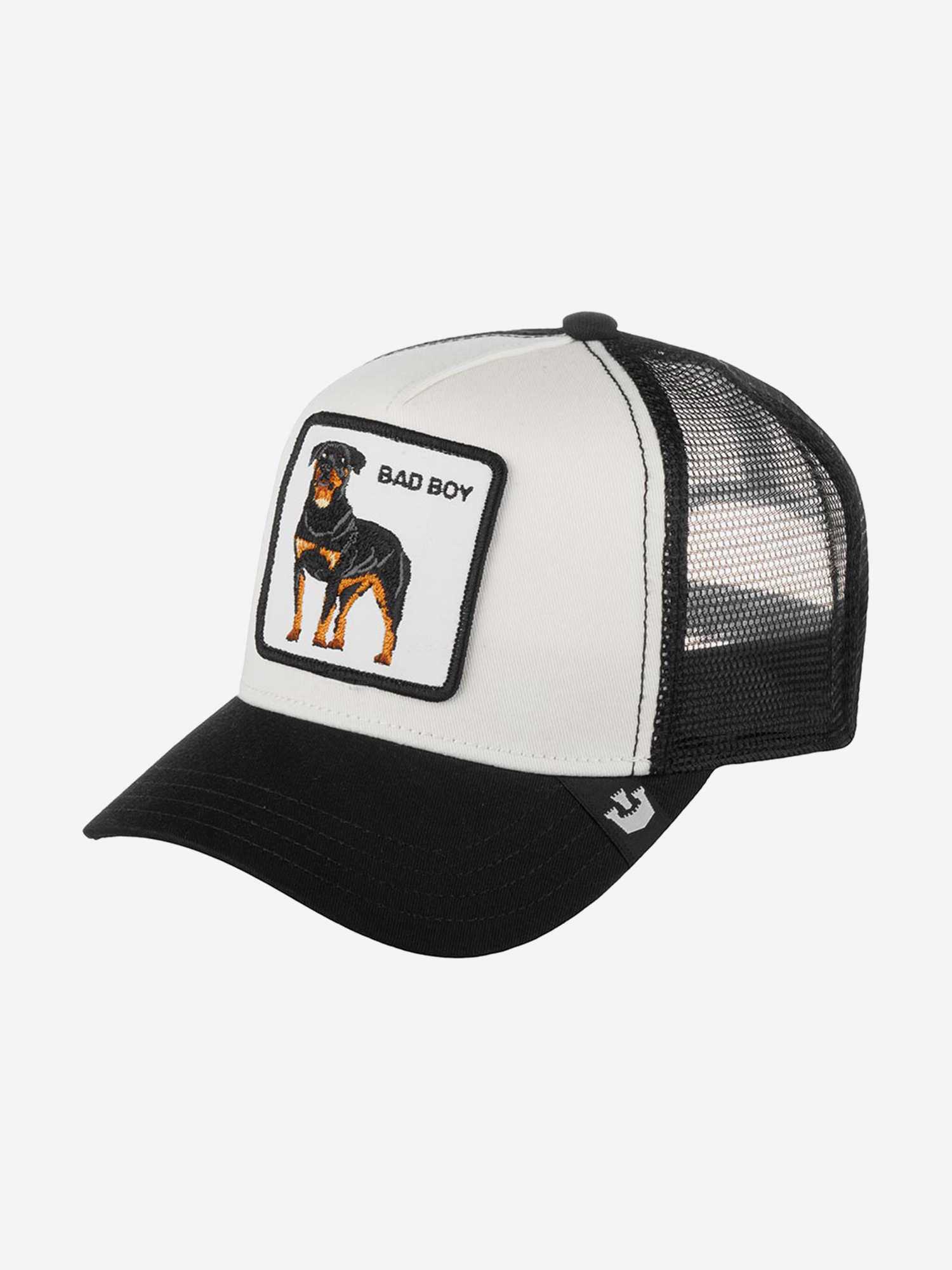 Изображение товара Бейсболка с сеточкой GOORIN BROTHERS 101-0493 Черная белая спортивная кепка унисекс