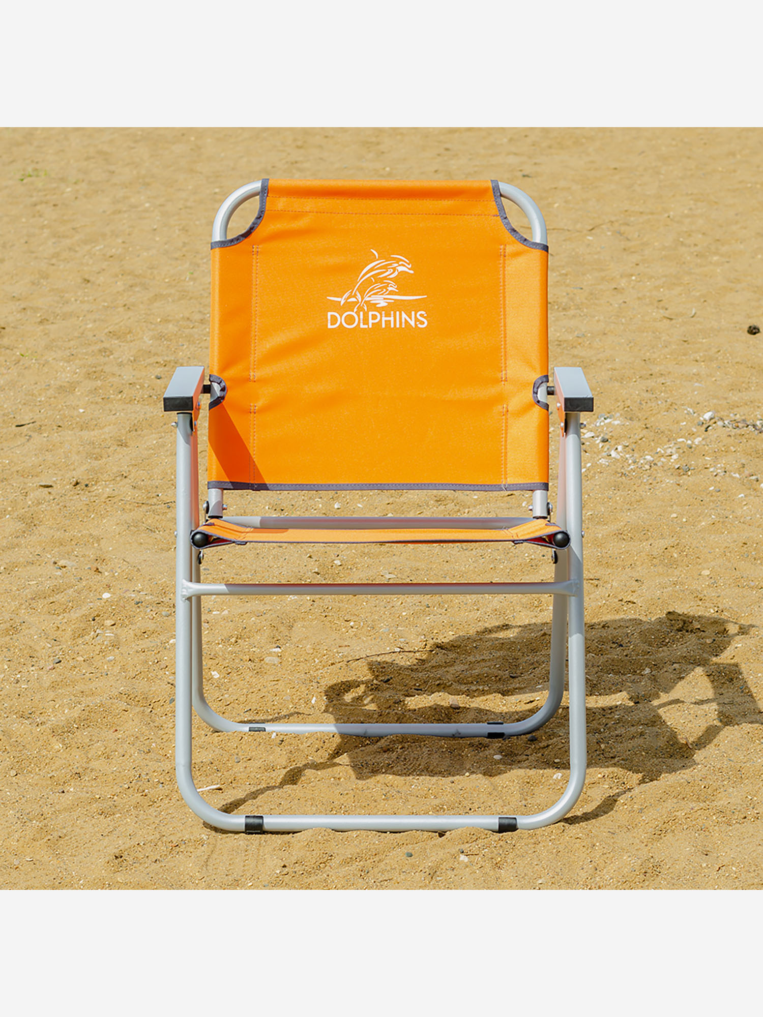 Кресло-шезлонг DOLPHINS алюминий 22 м, оранжевый Кедр, Оранжевый