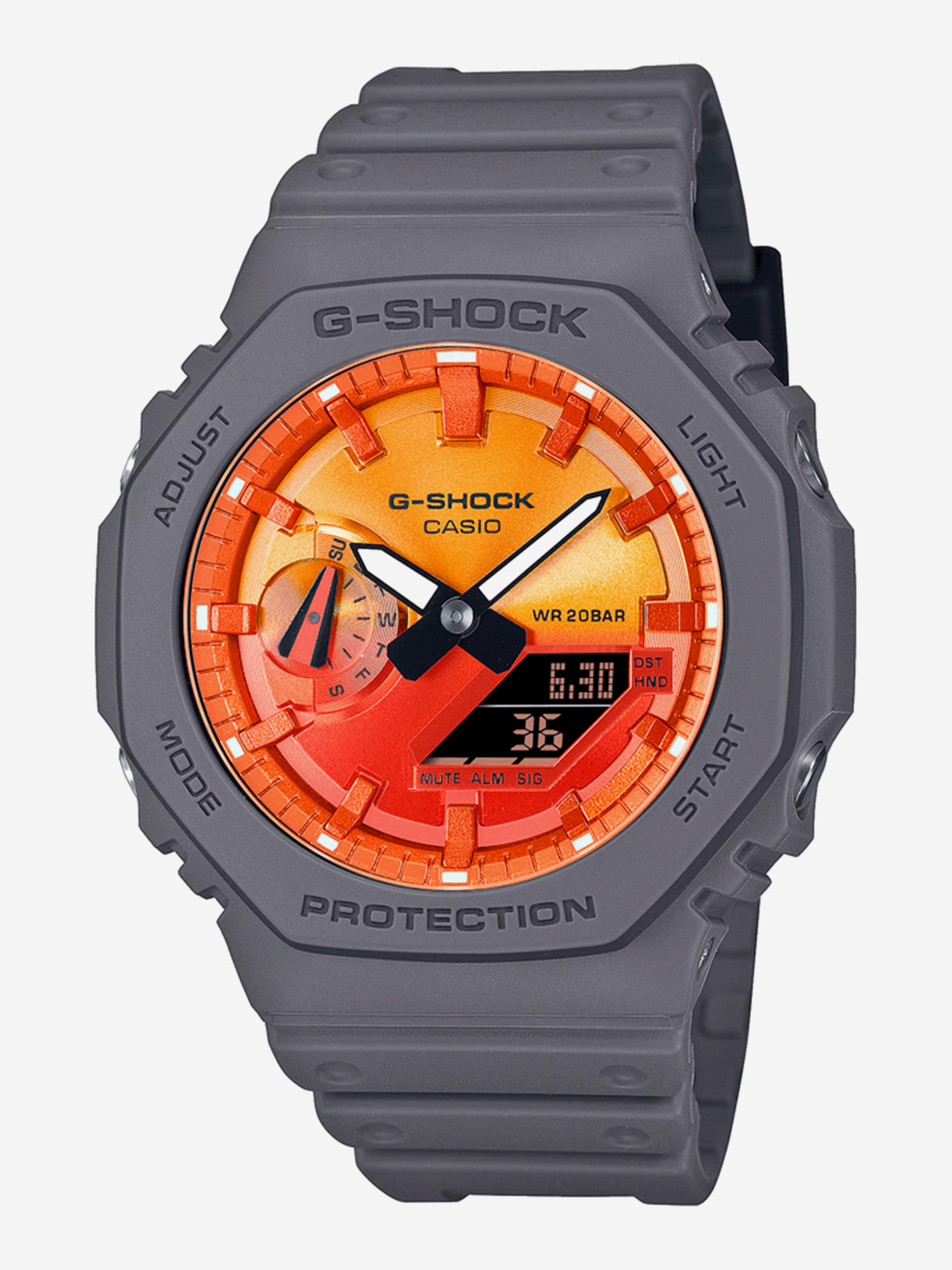 

Наручные часы Casio G-Shock GA-2100FL-8A, Зеленый
