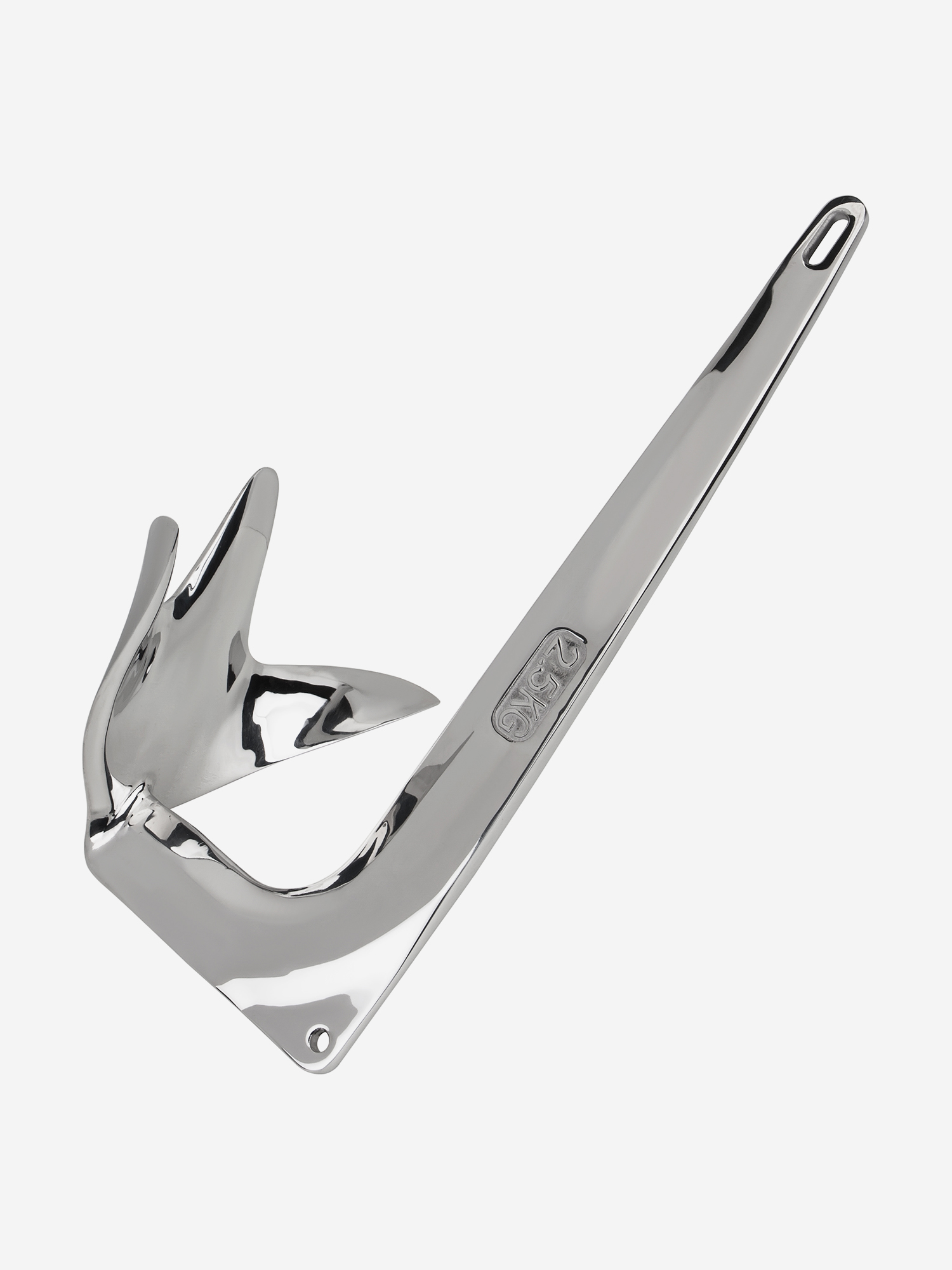 

Якорь Skipper брюс 4,4 фунта, 2кг, подходят для лодок длиной менее 18 футов, Серебряный