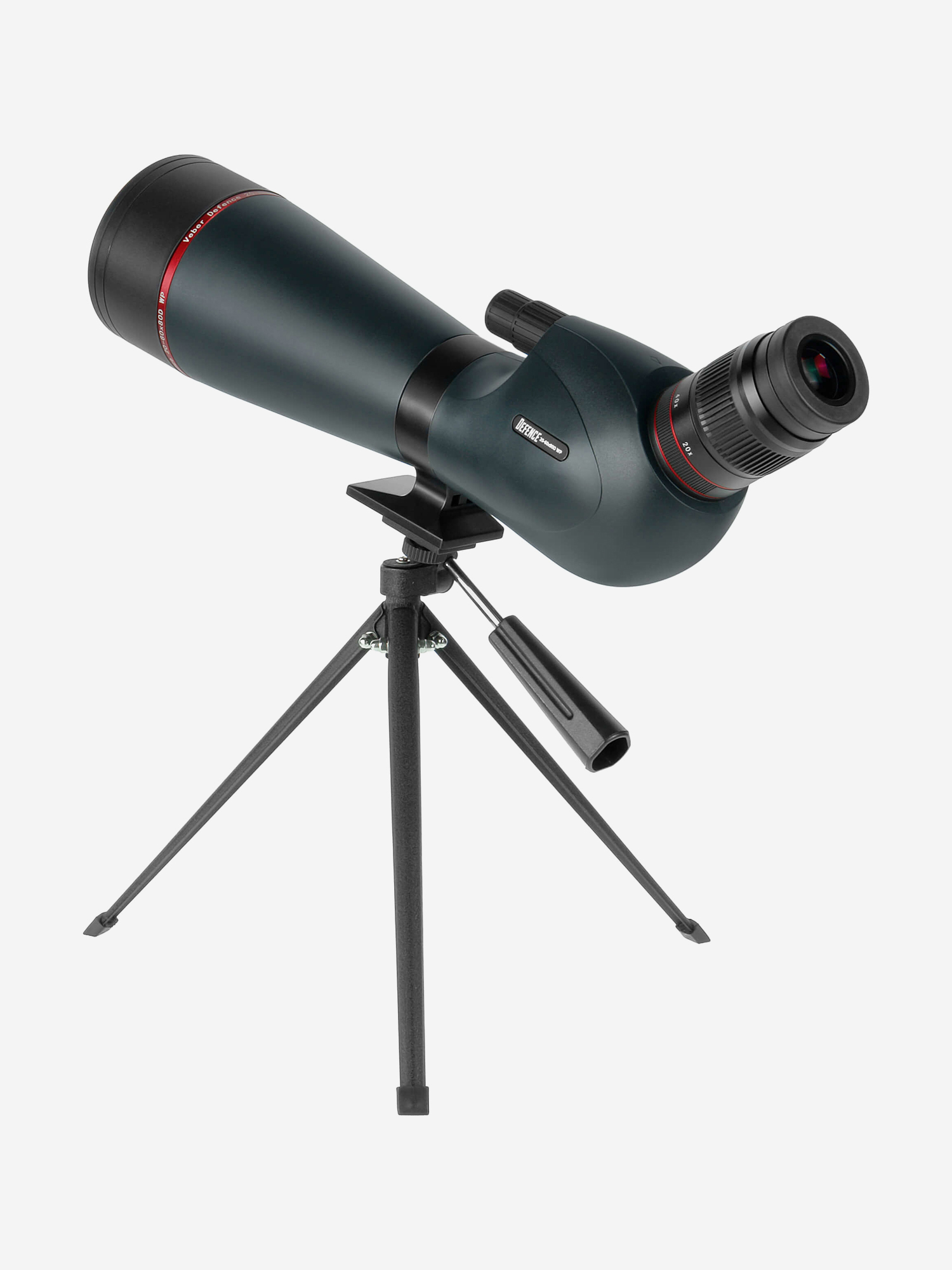 

Зрительная труба Veber Defence 20-60x80D WP с сеткой, Серый