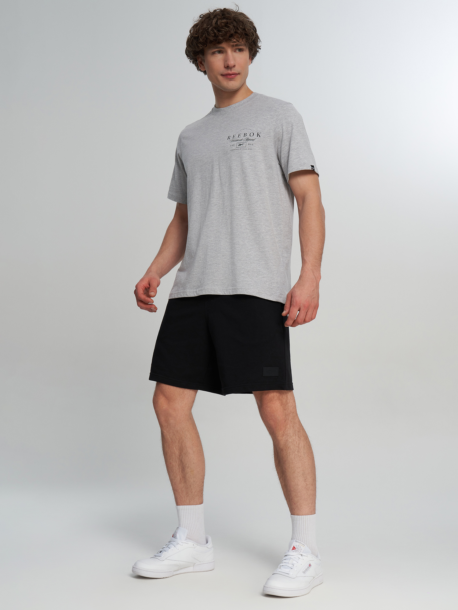 Футболка мужская Reebok, Серый 4