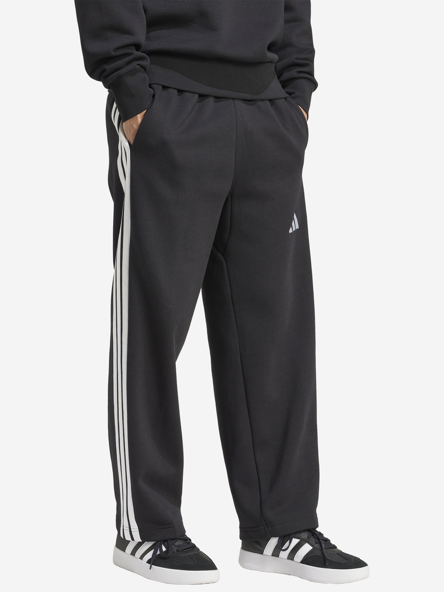 

Брюки флисовые мужские adidas, Черный