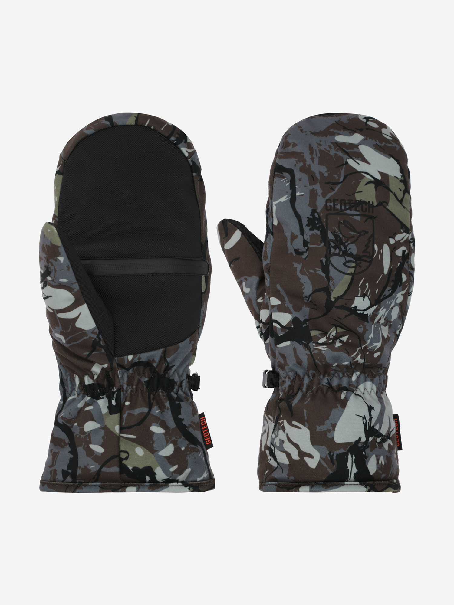 

Варежки мужские Geotech, Коричневый