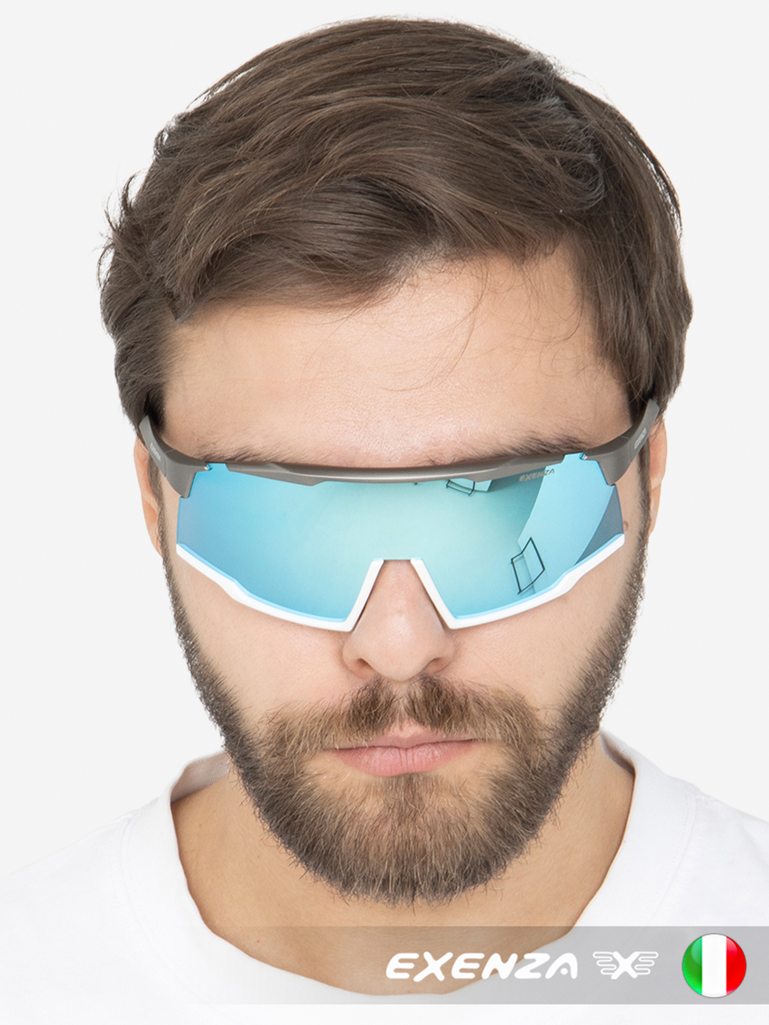 Изображение товара Солнцезащитные очки EXENZA RIMINI P01, ультрафиолет, поляризация, зеркальное покрытие