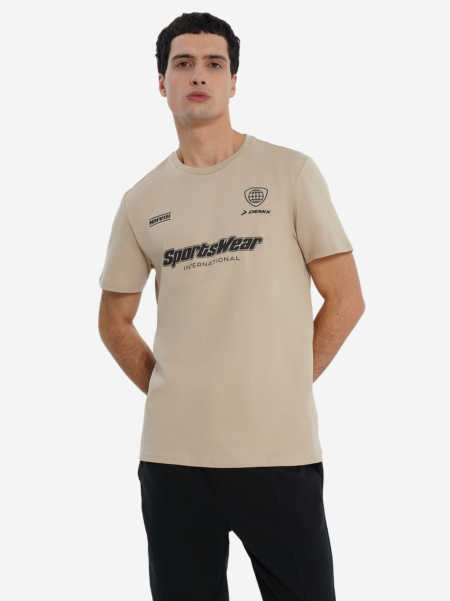 Футболка Demix, бежевый, арт. 33799