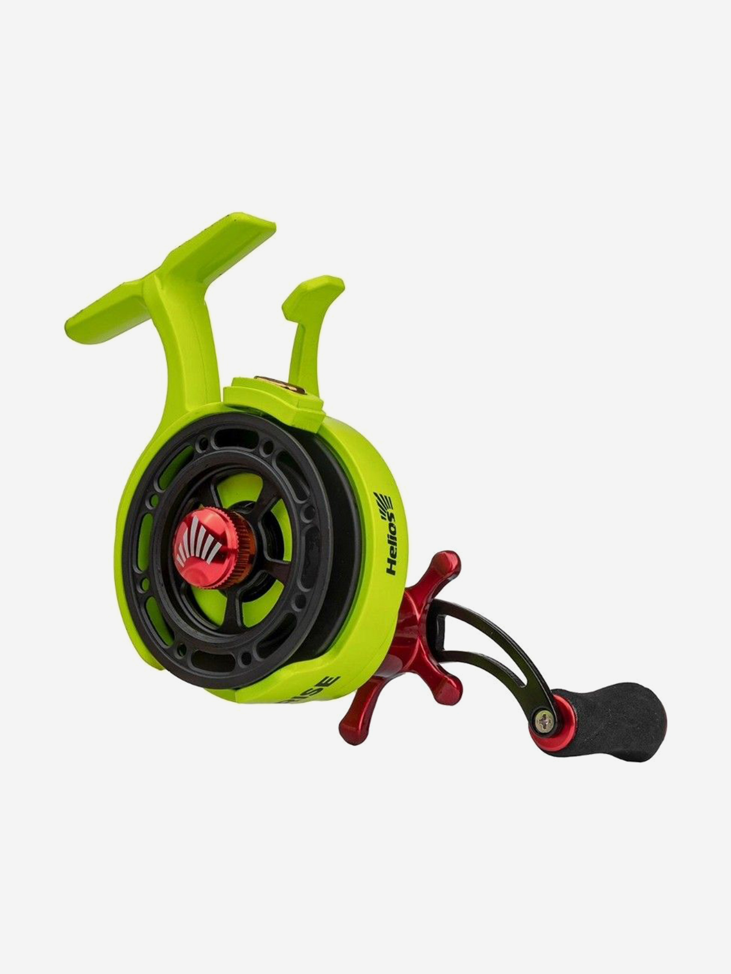 Изображение товара Катушка мультипликаторная зимняя Helios Rise LH, 4+1 подшипник, салатовый (HS-FCK60-G-L), Салатовый/черный