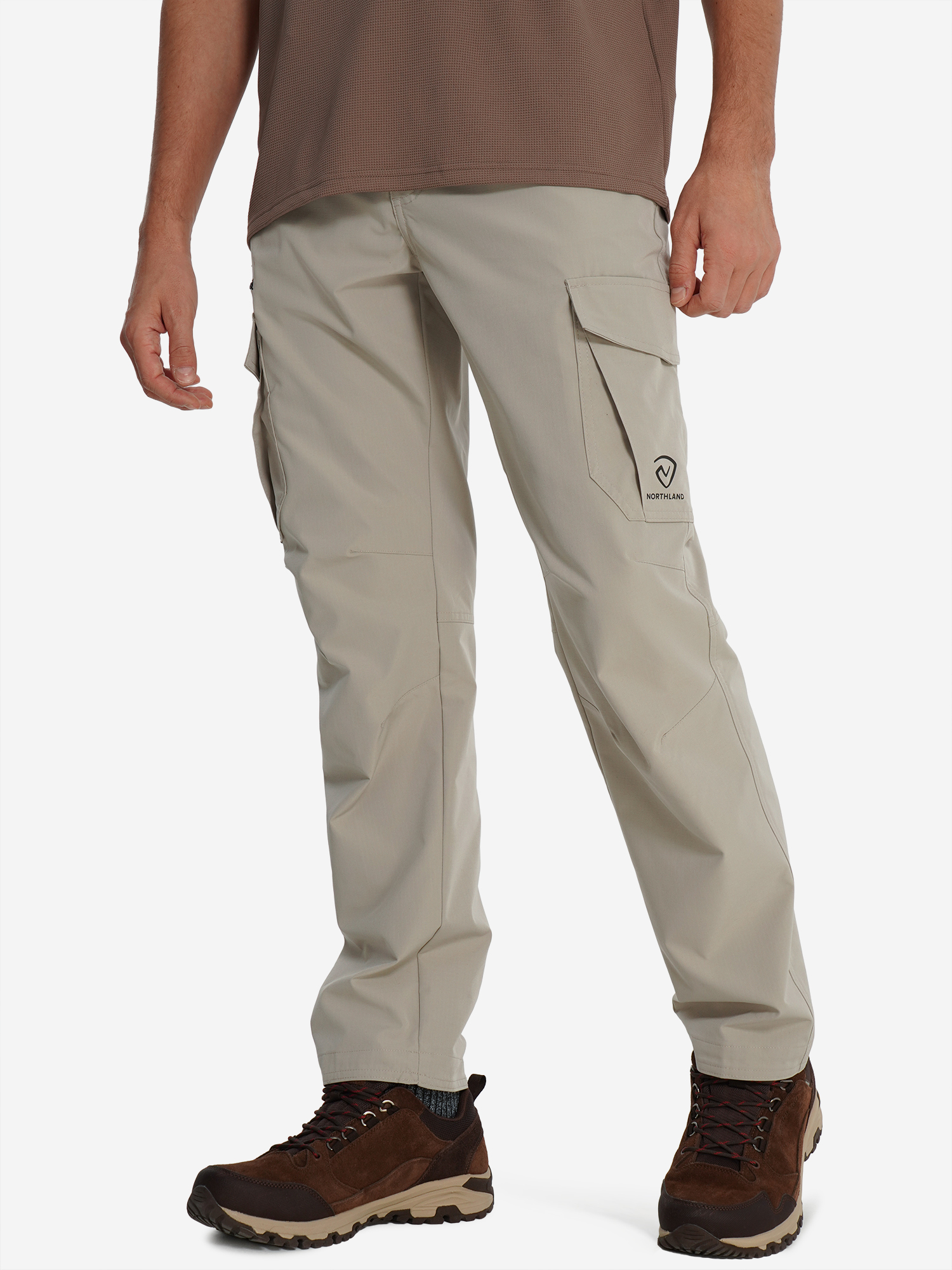 Брюки мужские Northland Коричневые, бежевый, арт. 141080N16-T1