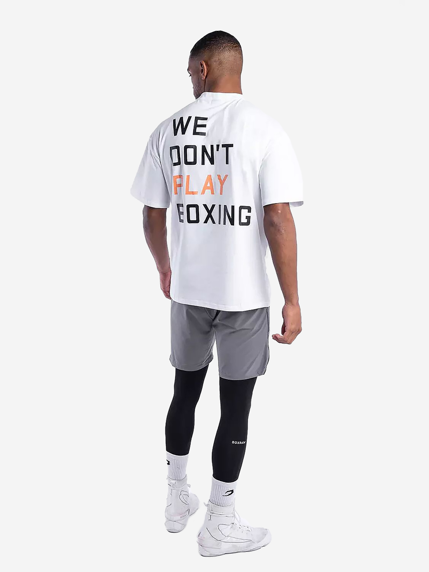 Футболка Boxraw We Don't Play Boxing, Белый BXRW-U-WDPBTCLILB43-WHITE, размер 52 - фото 3