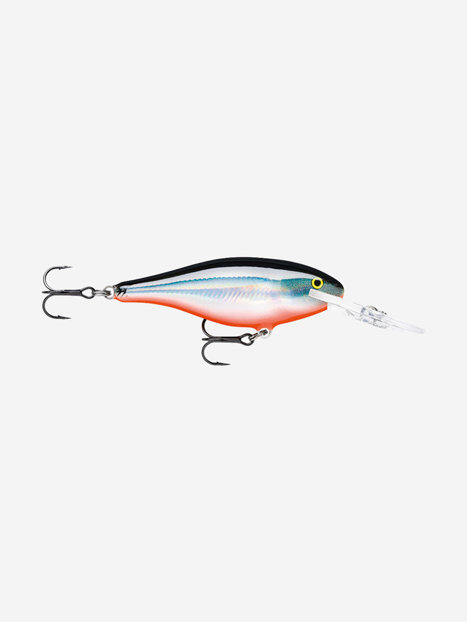 

Воблер для рыбалки RAPALA Shad Rap 09, 9см, 15гр, цвет HLWH, плавающий, Серый