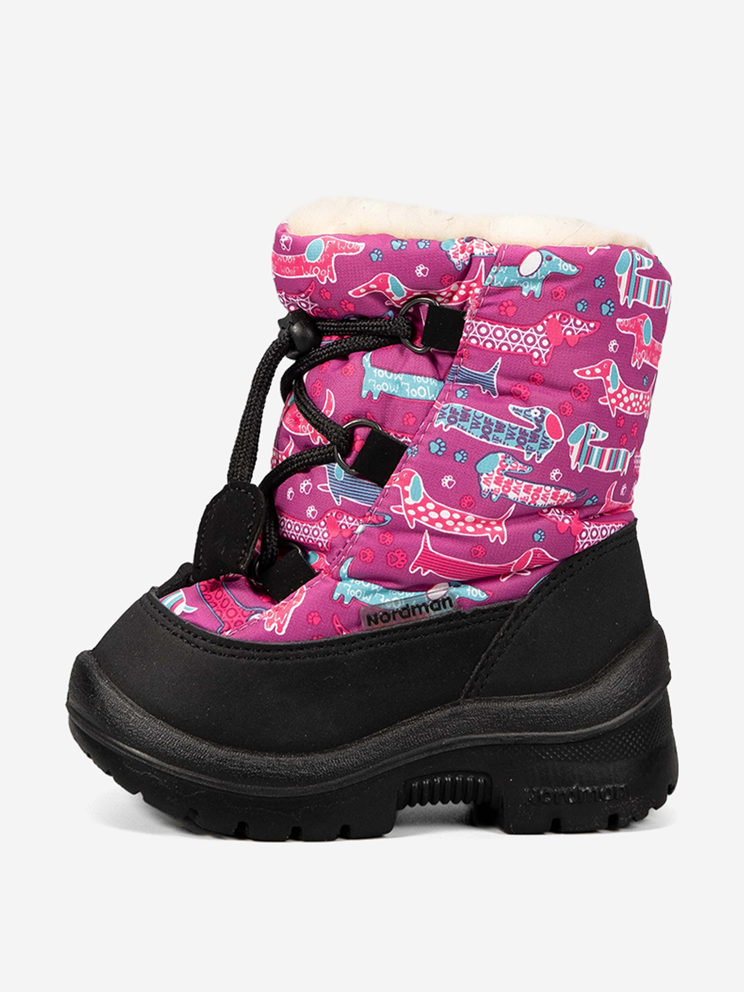 Изображение товара Утепленные сапоги Nordman Mini Фуксия для малышей зима теплообеспечение