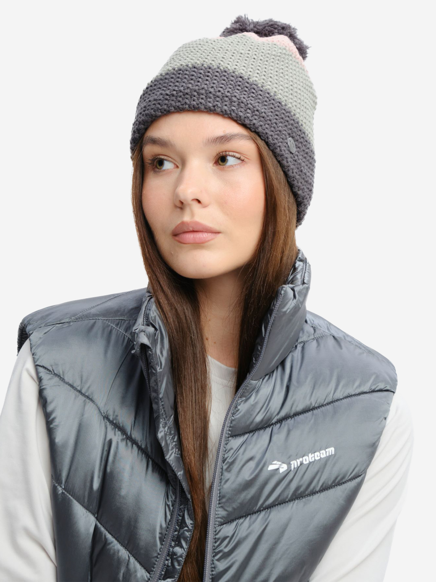 

Шапка утепленная для активного отдыха KNIT PROTEAM, Розовый