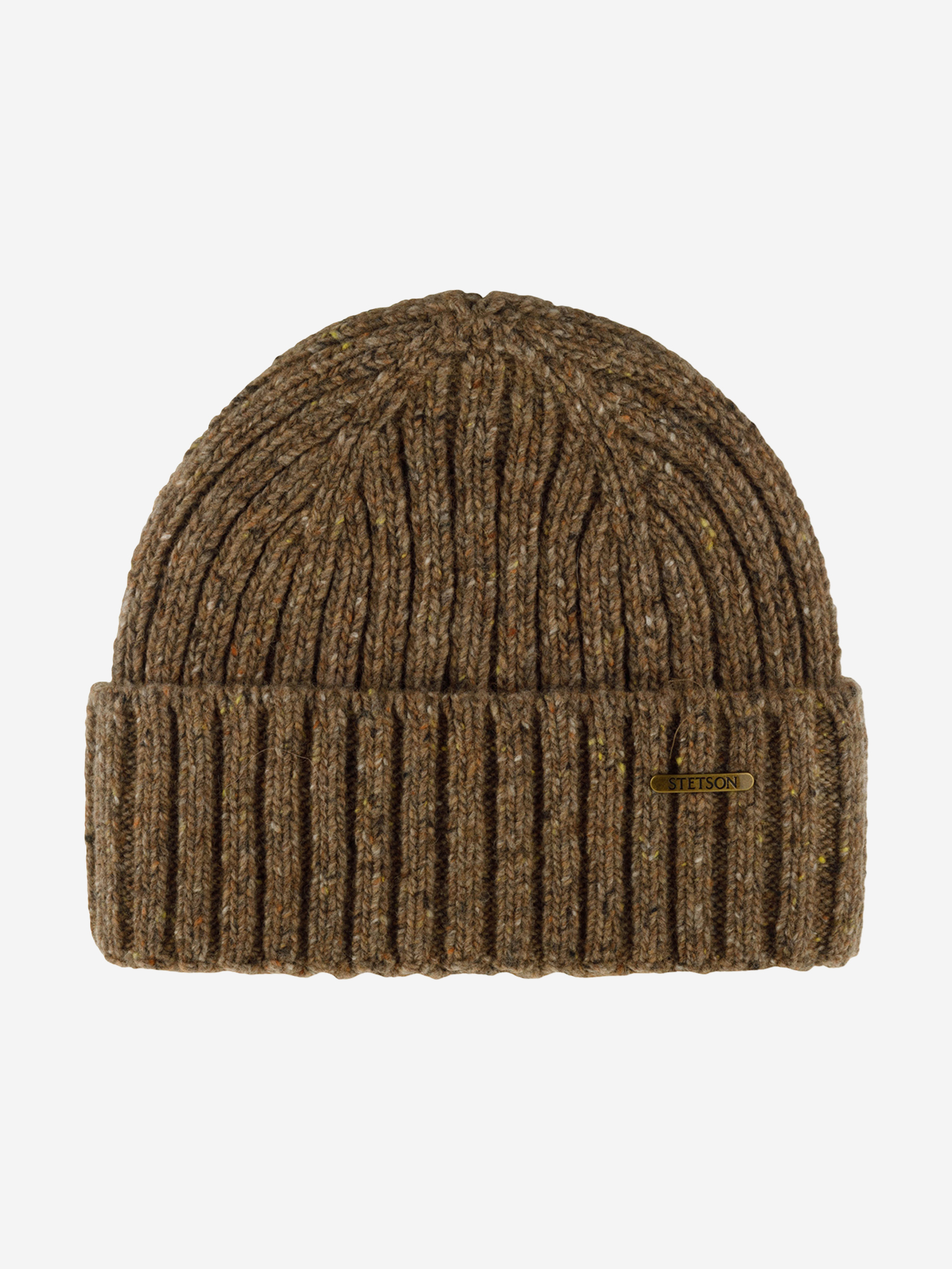 

Шапка с отворотом STETSON 8599390 BEANIE DONEGAL WOOL (бежевый), Бежевый