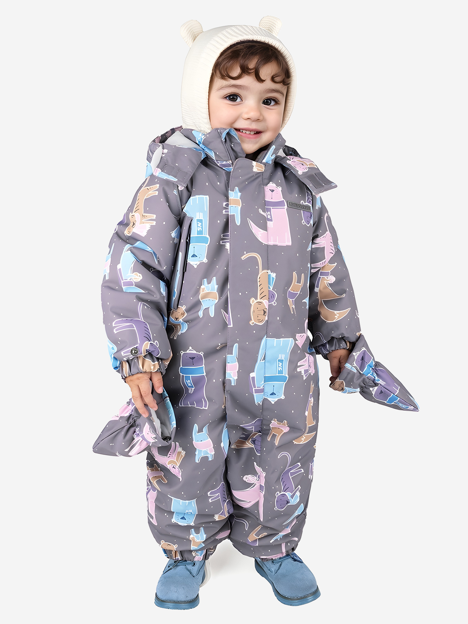 

Комбинезон NIKASTYLE, Серый