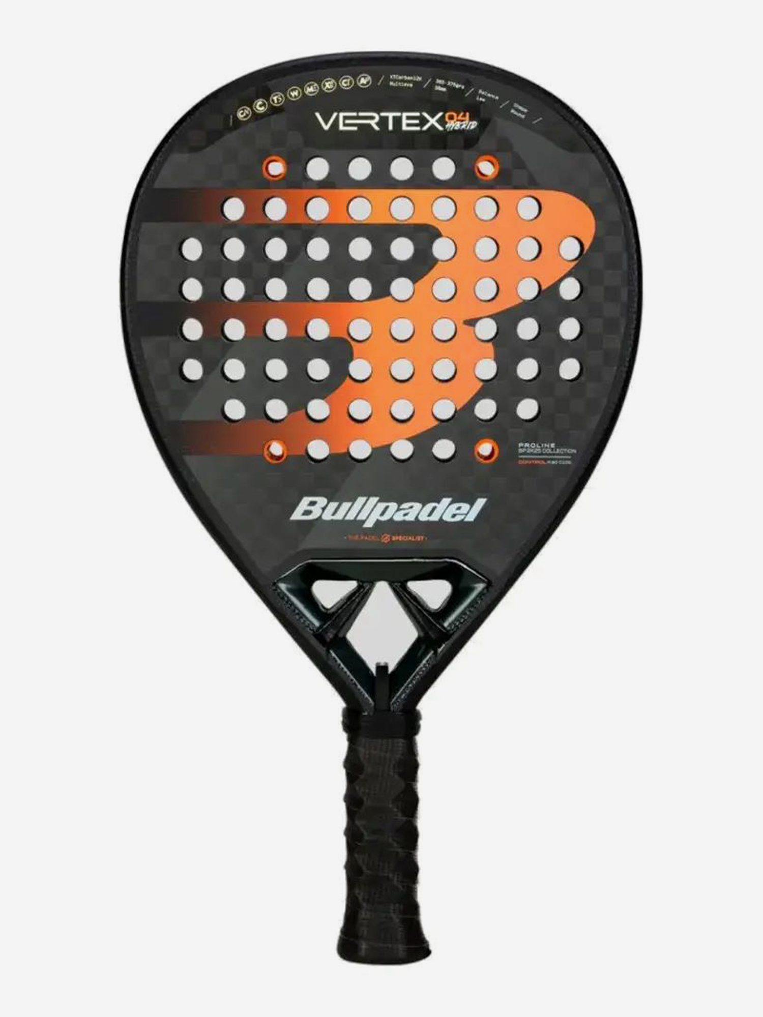 

Ракетка для падел-тенниса BULLPADEL VERTEX 04 HYBRID 2025, Оранжевый