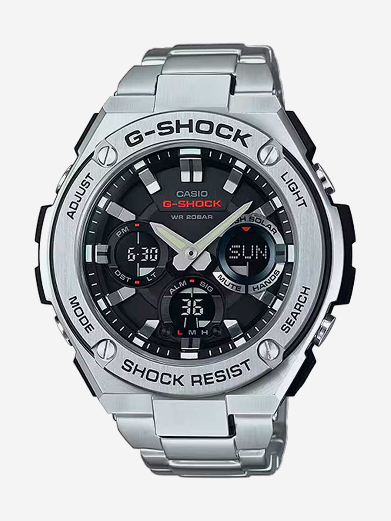 

Наручные часы Casio G-SHOCK GST-S110D-1A, Серебряный
