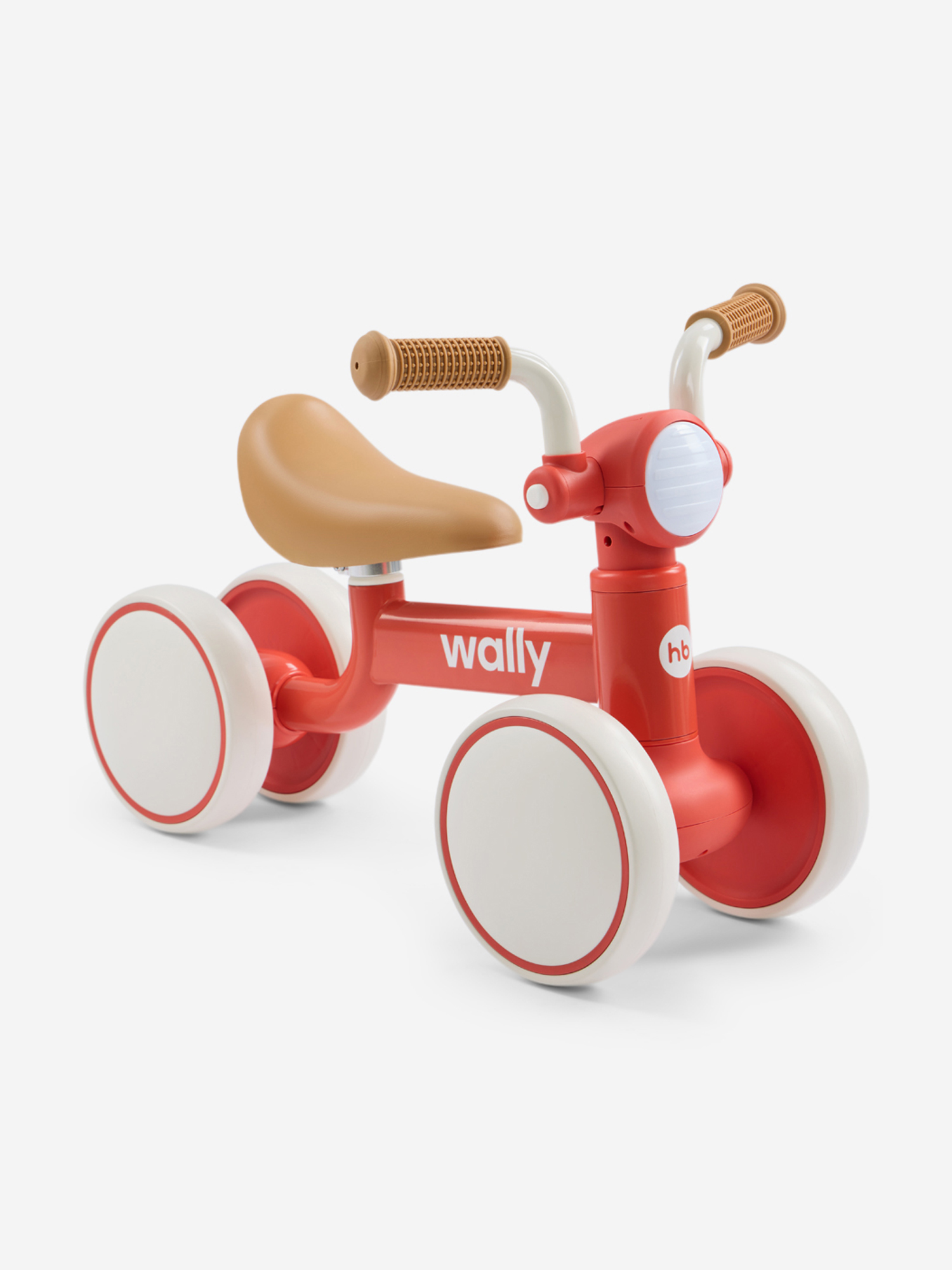 Изображение товара Беговел WALLY УОЛЛИ красный для малышей и детей до 30 кг, легкий и безопасный