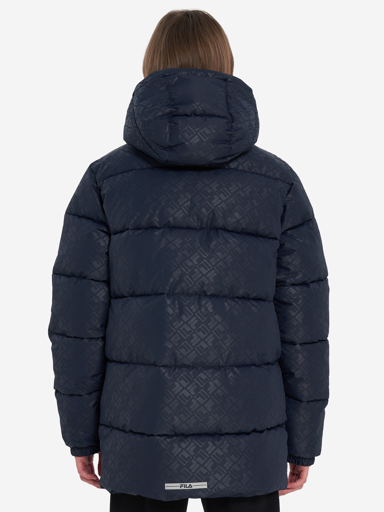 фото Пуховик для мальчиков fila, синий